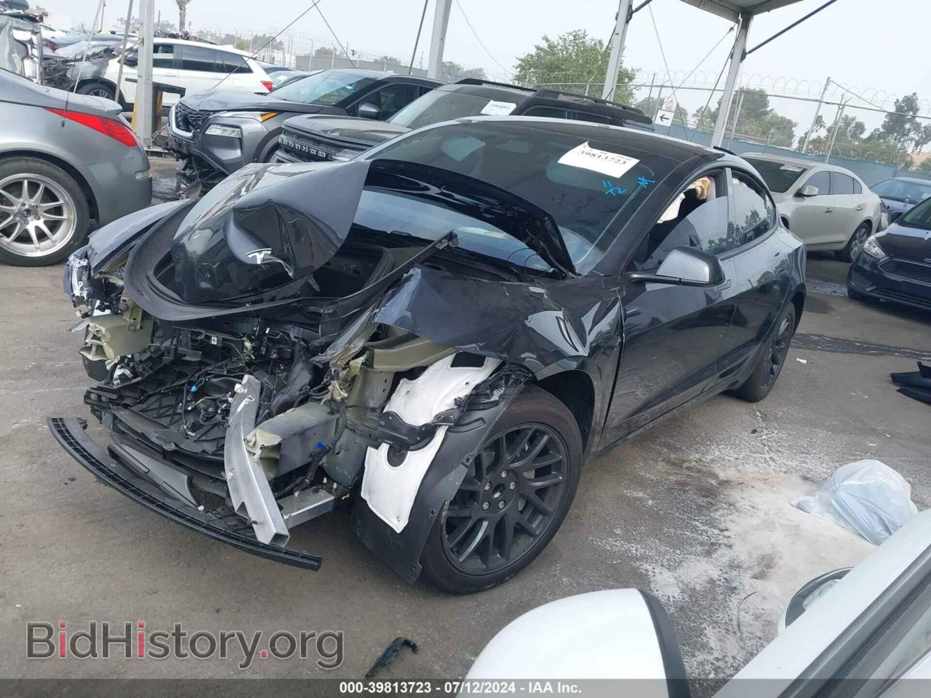2024 TESLA MODEL 3 - VIN: 5YJ3E1EA0RF730446 - Фото 2