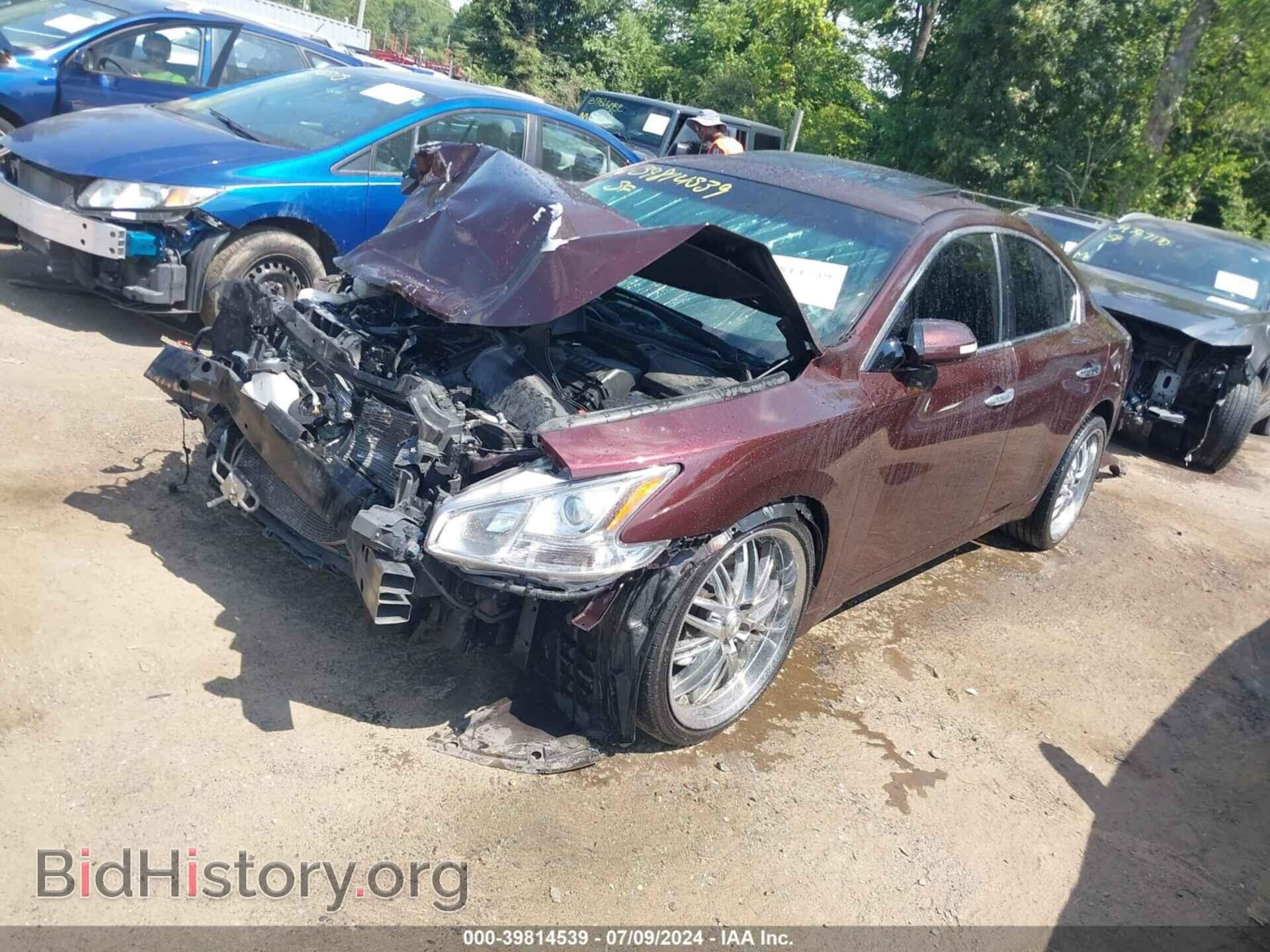 2014 NISSAN MAXIMA - VIN: 1N4AA5AP0EC465853 - Фото 2