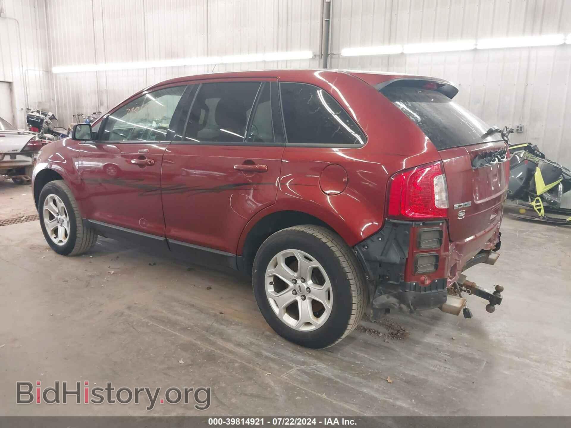 2014 FORD EDGE - VIN: 2FMDK4JC5EBA13601 - Photo 3