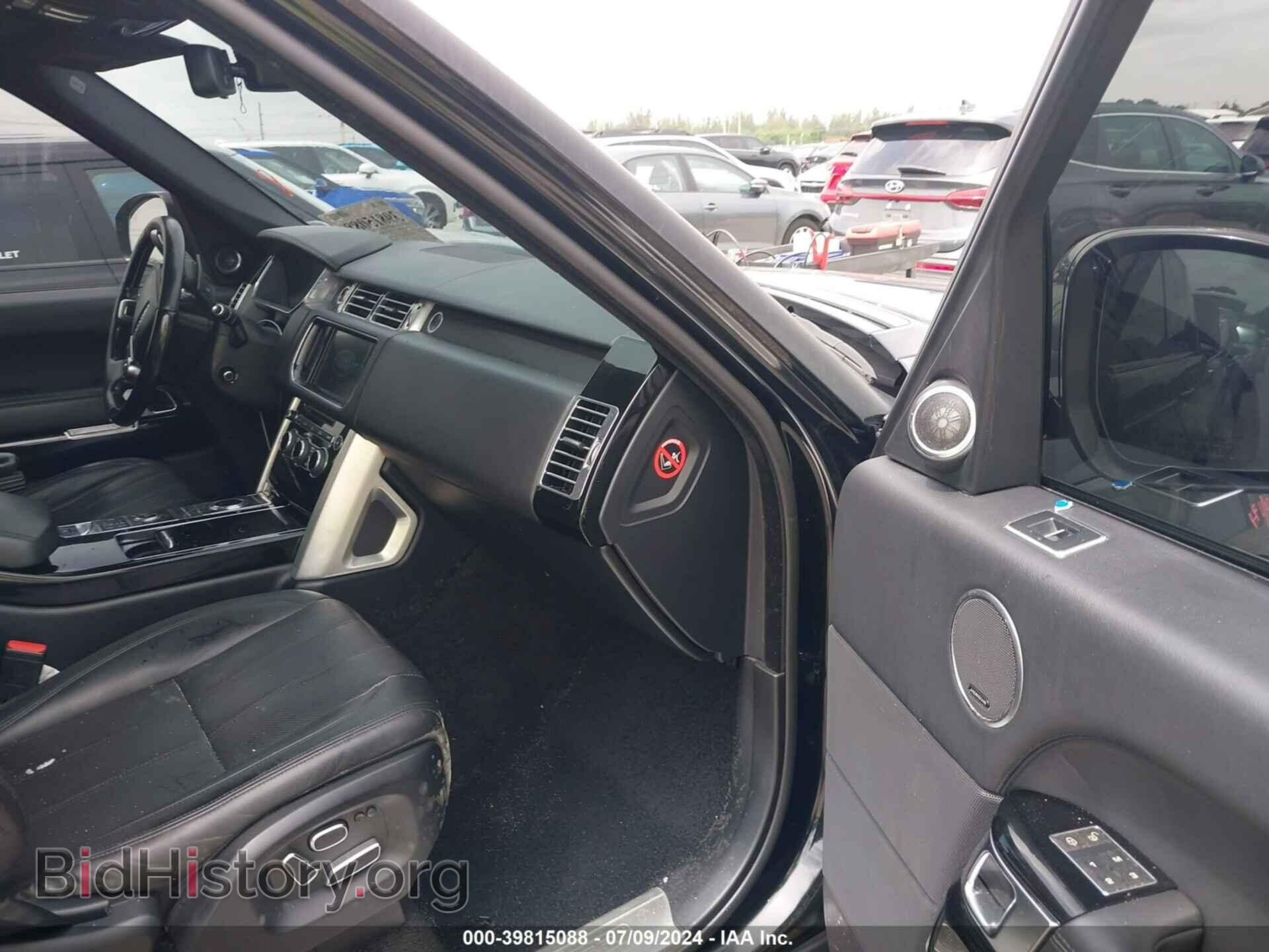 2015 LAND ROVER RANGE ROVER - VIN: SALGS2VF0FA206237 - Фото 5