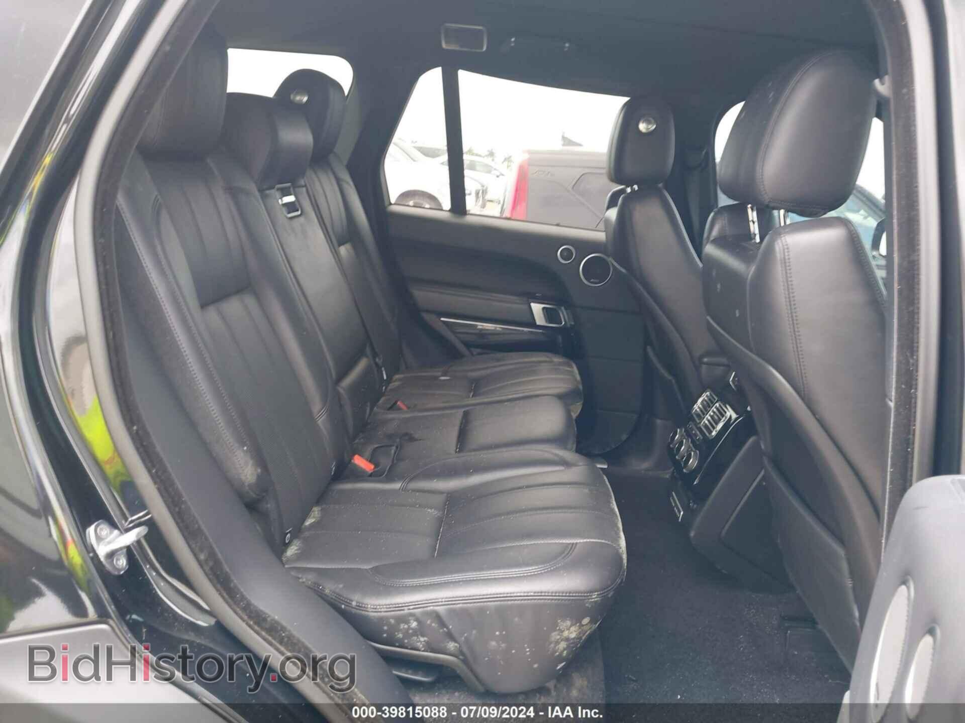2015 LAND ROVER RANGE ROVER - VIN: SALGS2VF0FA206237 - Фото 8