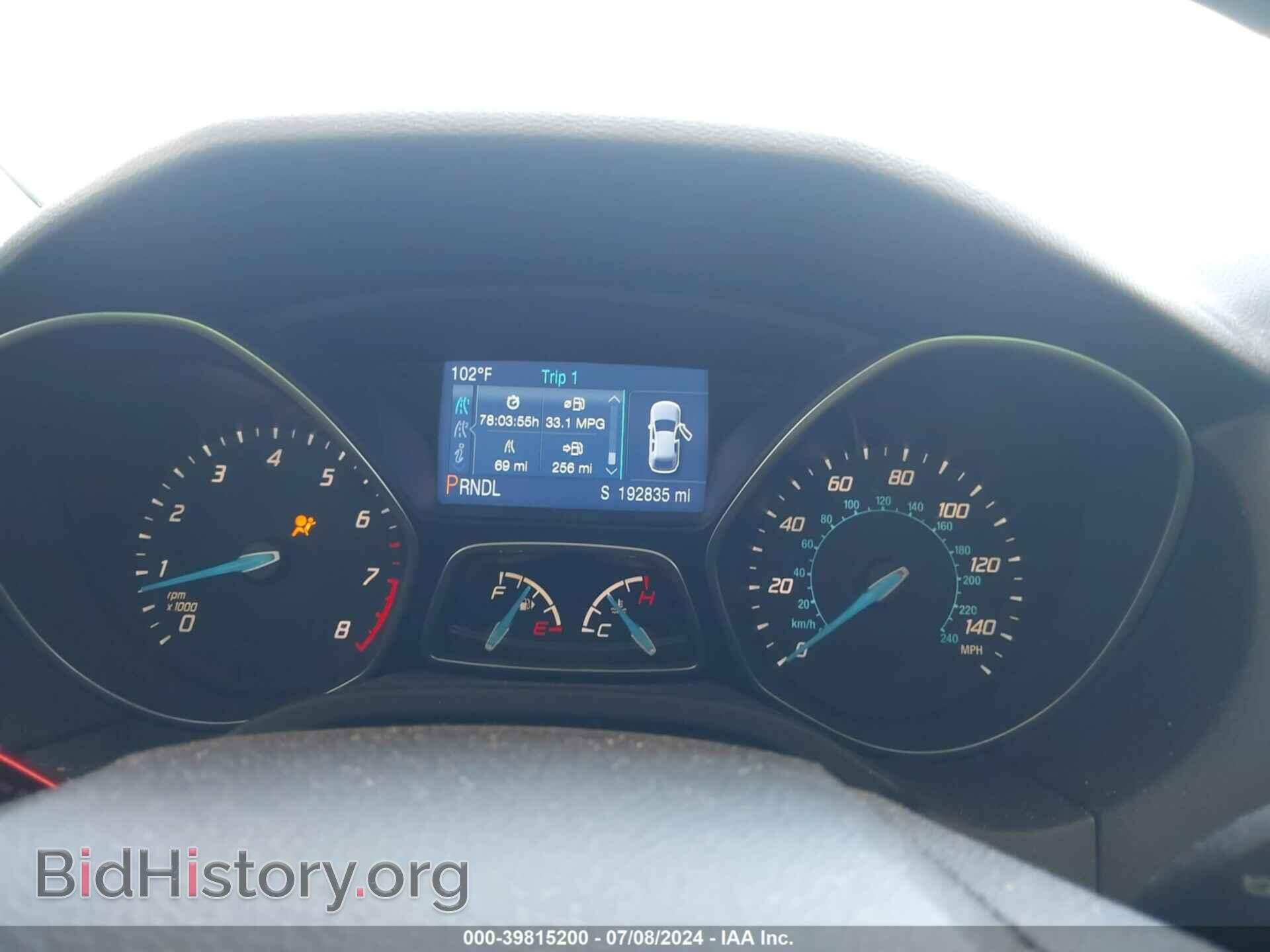 2014 FORD FOCUS - VIN: 1FADP3F21EL121705 - Фото 7