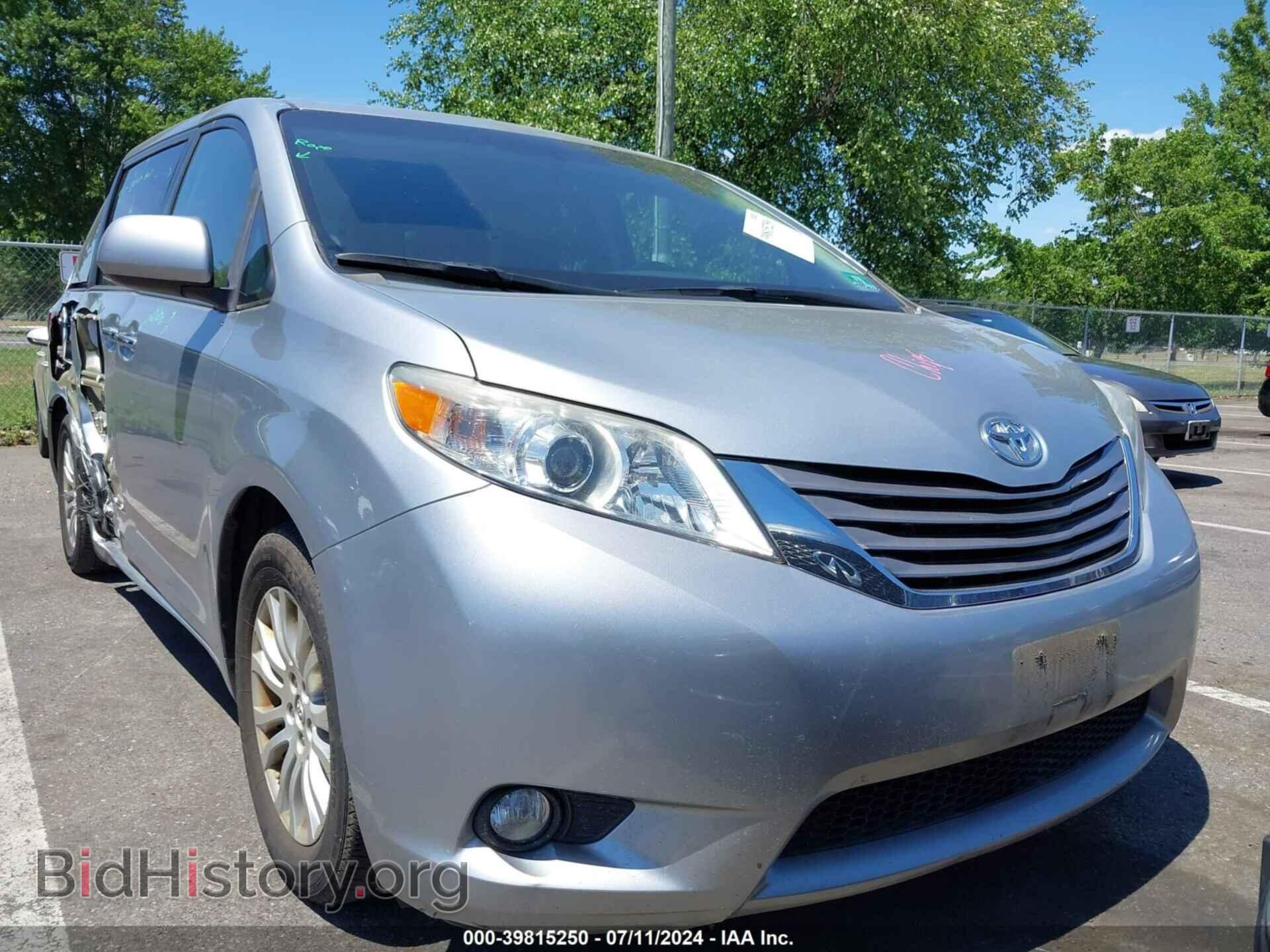 Photo 5TDYK3DC0FS532096 - TOYOTA SIENNA 2015