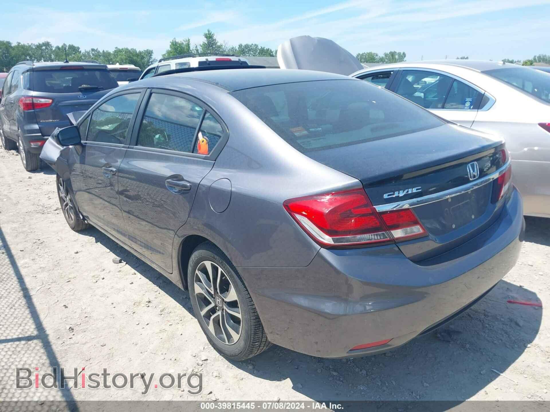 2014 HONDA CIVIC - VIN: 19XFB2F86EE016490 - Фото 3