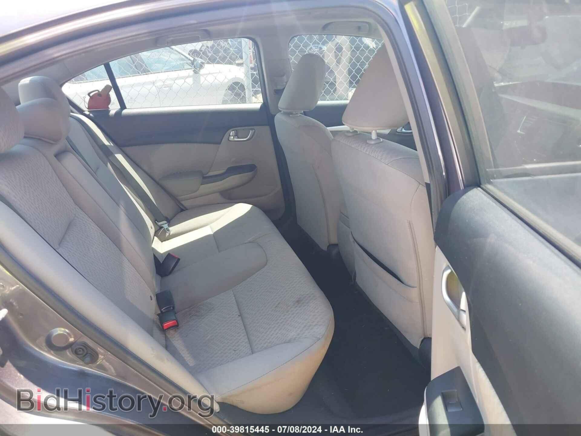 2014 HONDA CIVIC - VIN: 19XFB2F86EE016490 - Фото 8
