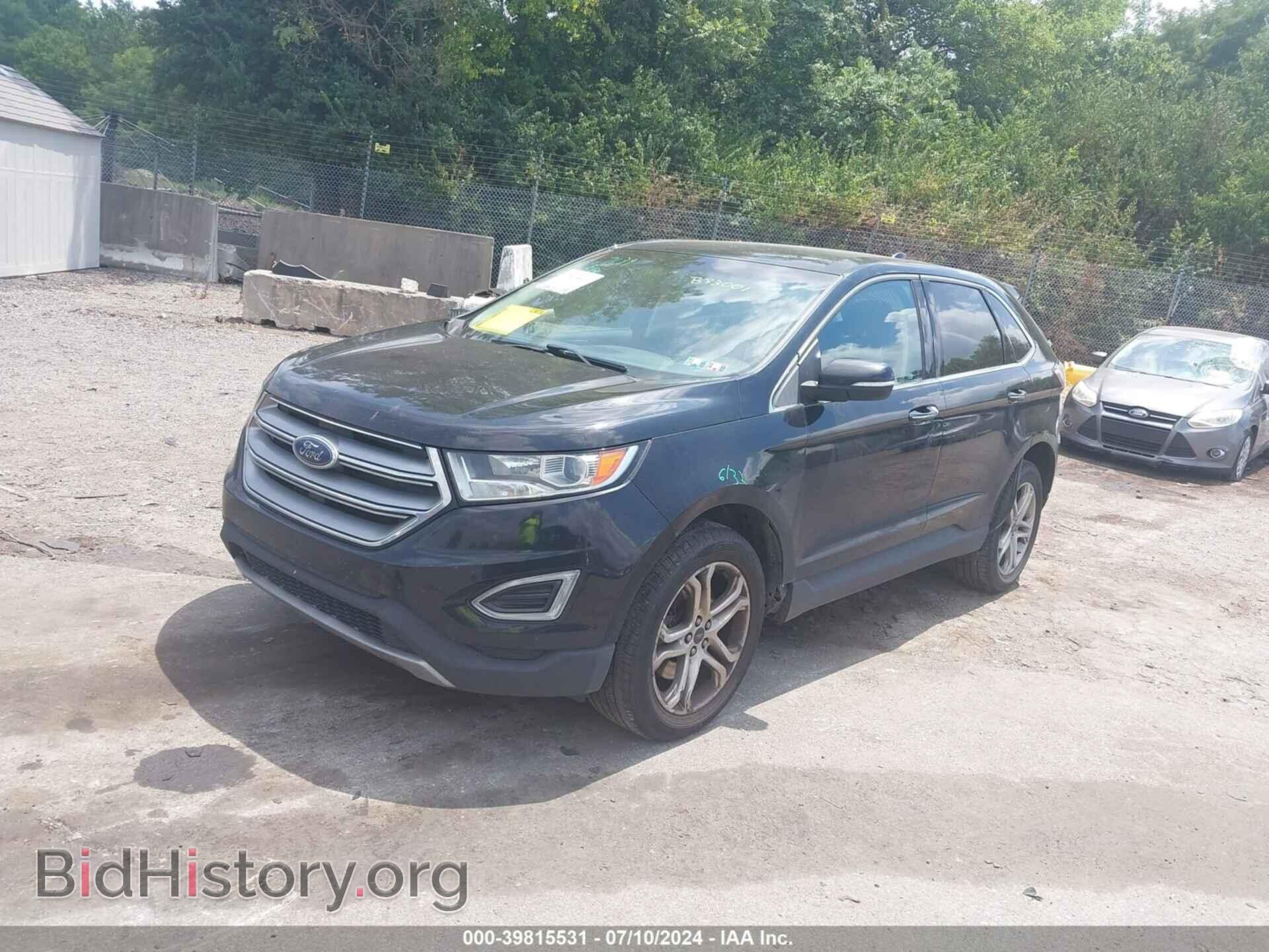 2016 FORD EDGE - VIN: 2FMPK4K85GBB83001 - Photo 2