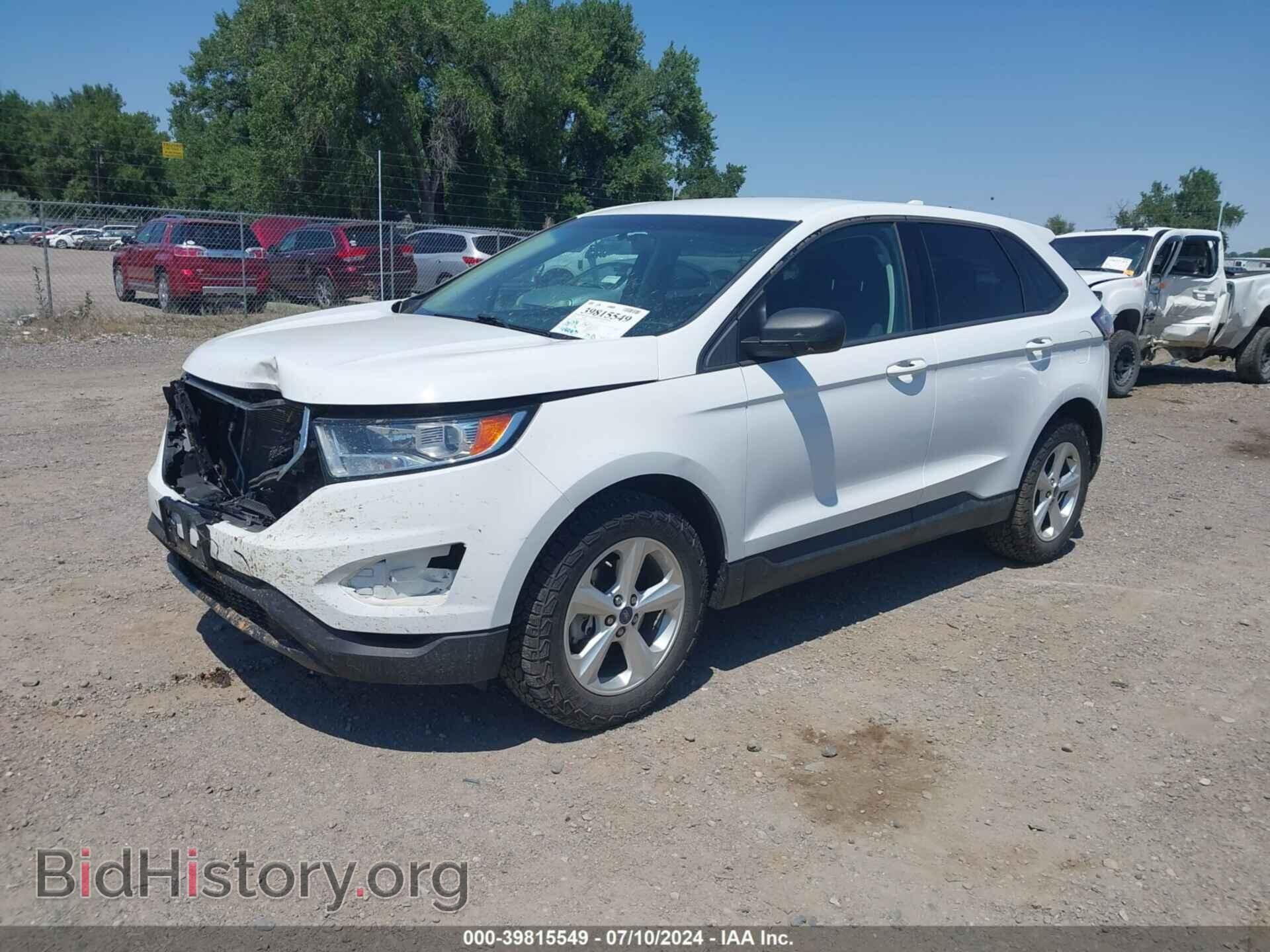 2015 FORD EDGE - VIN: 2FMTK3G91FBC34812 - Фото 2