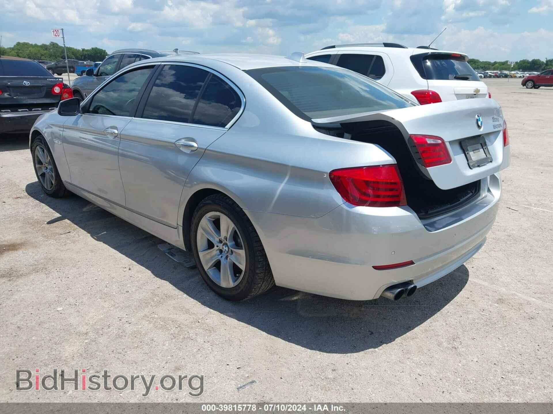 2012 BMW 528I - VIN: WBAXG5C5XCDX02416 - Фото 3