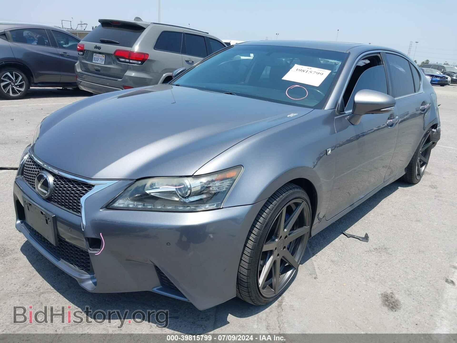2014 LEXUS GS 350 - VIN: JTHBE1BL4E5040565 - Фото 2