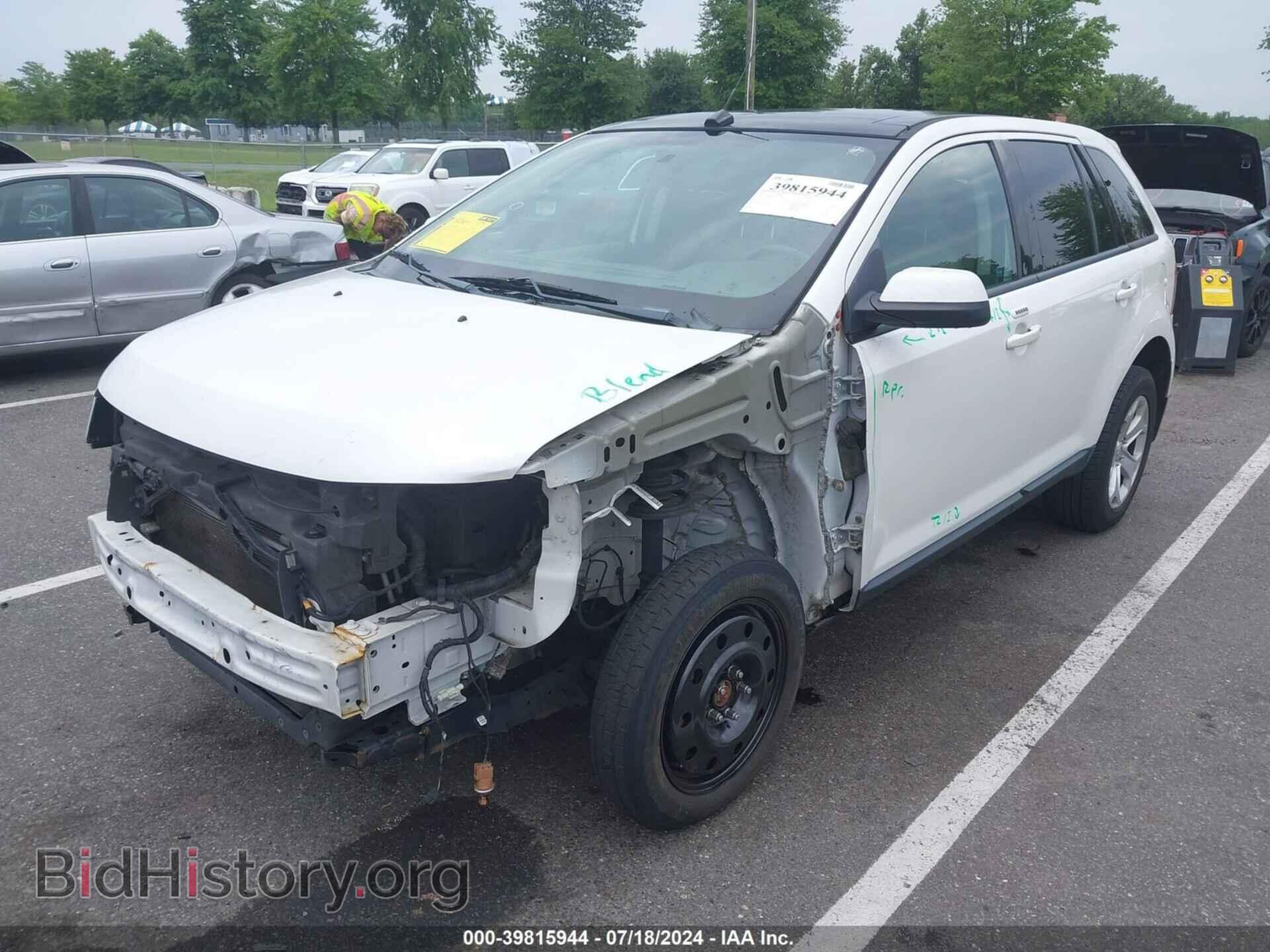 2013 FORD EDGE - VIN: 2FMDK3JC2DBE34930 - Фото 2