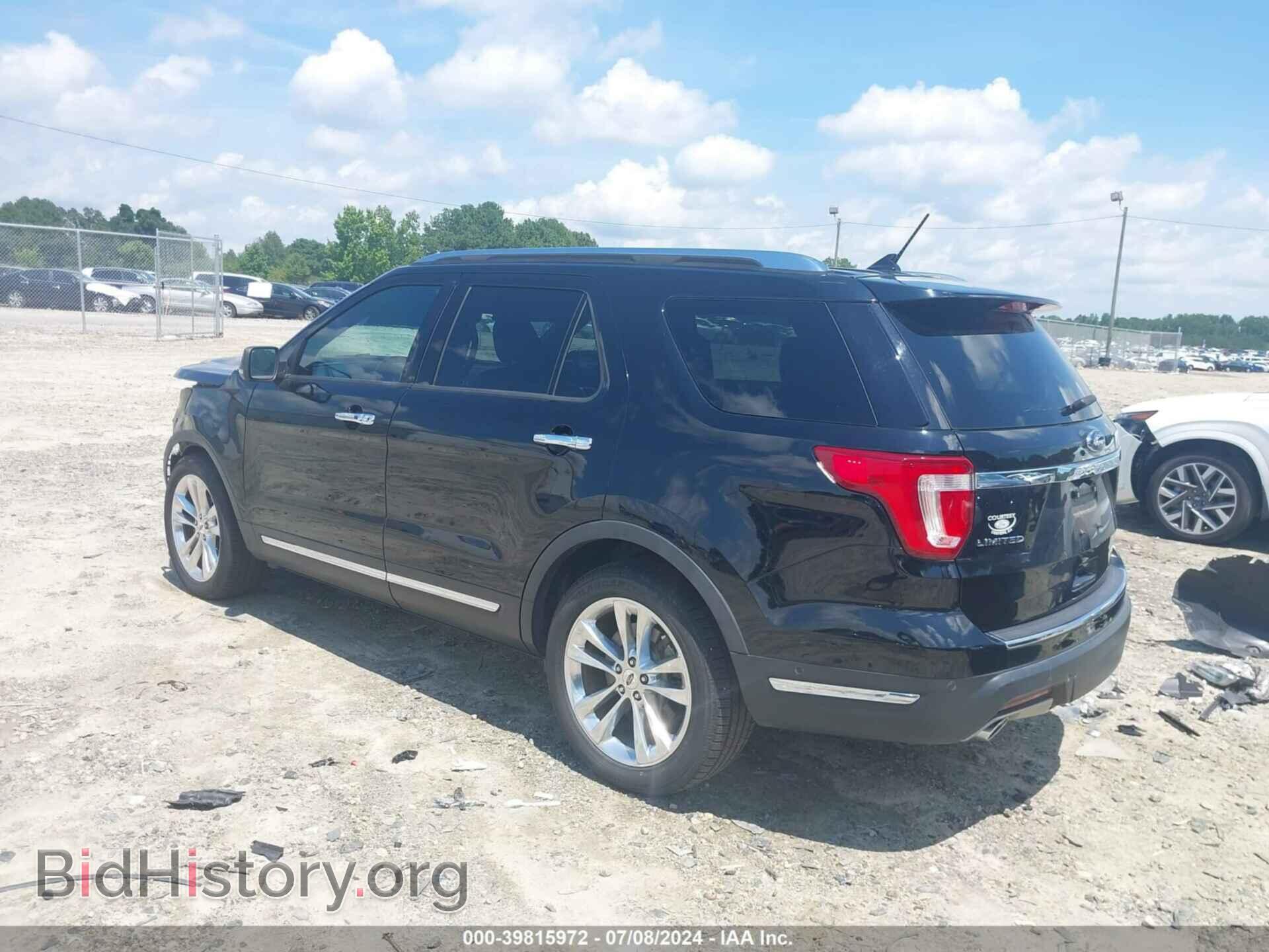 2018 FORD EXPLORER - VIN: 1FM5K7F83JGB51120 - Photo 3