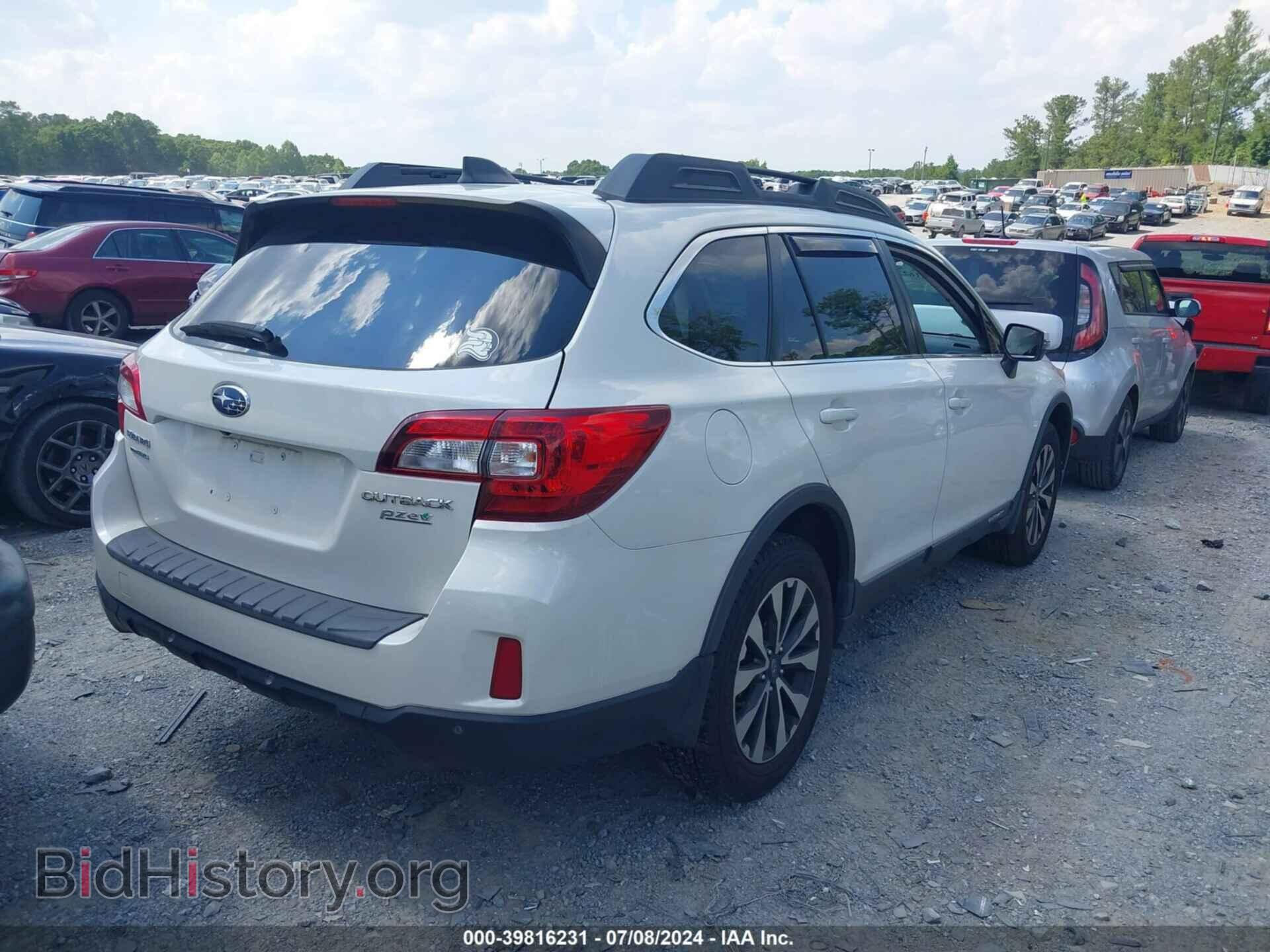 2017 SUBARU OUTBACK - VIN: 4S4BSANC5H3311635 - Фото 4
