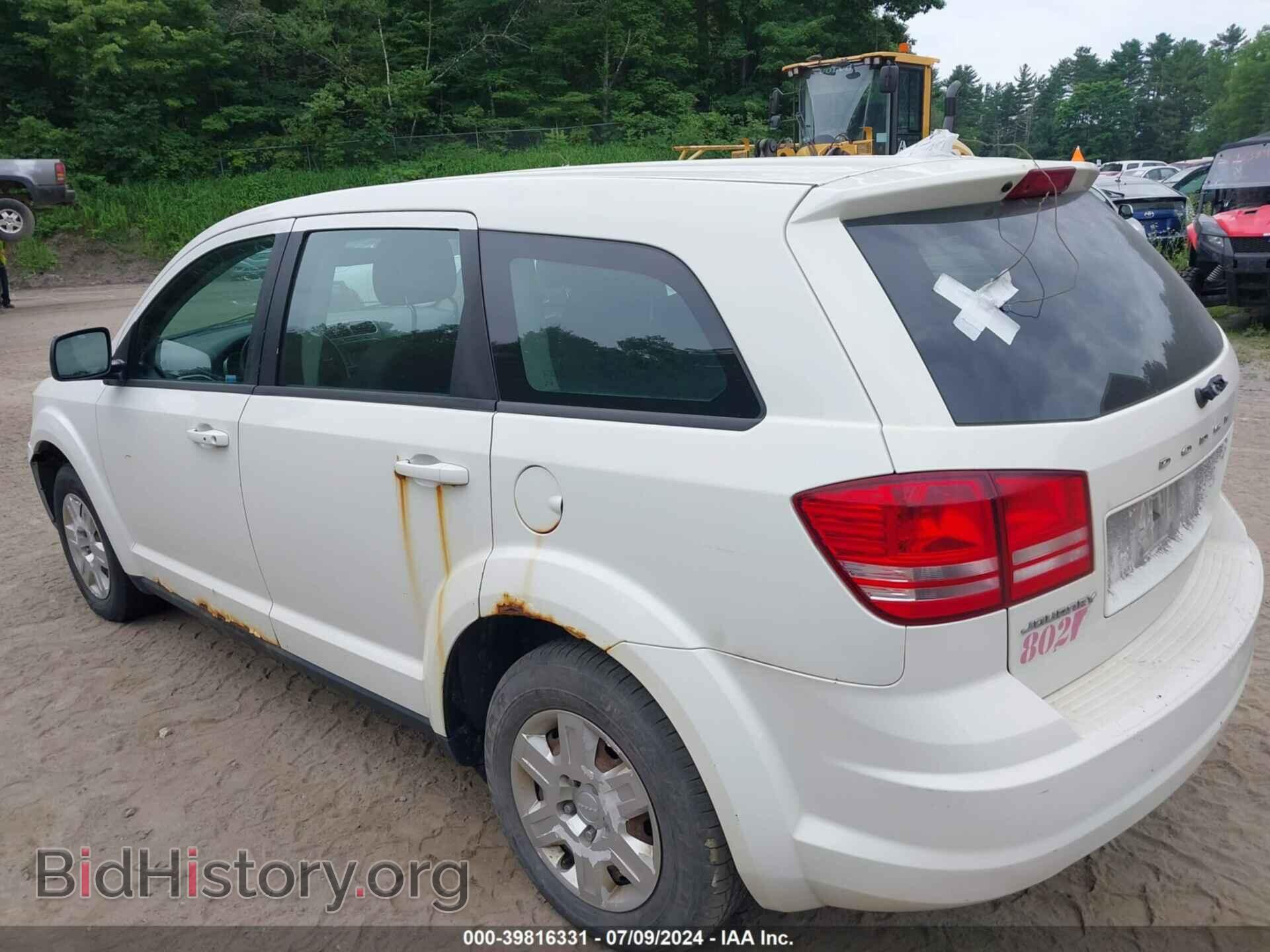 2012 DODGE JOURNEY - VIN: 3C4PDCAB6CT205205 - Фото 3