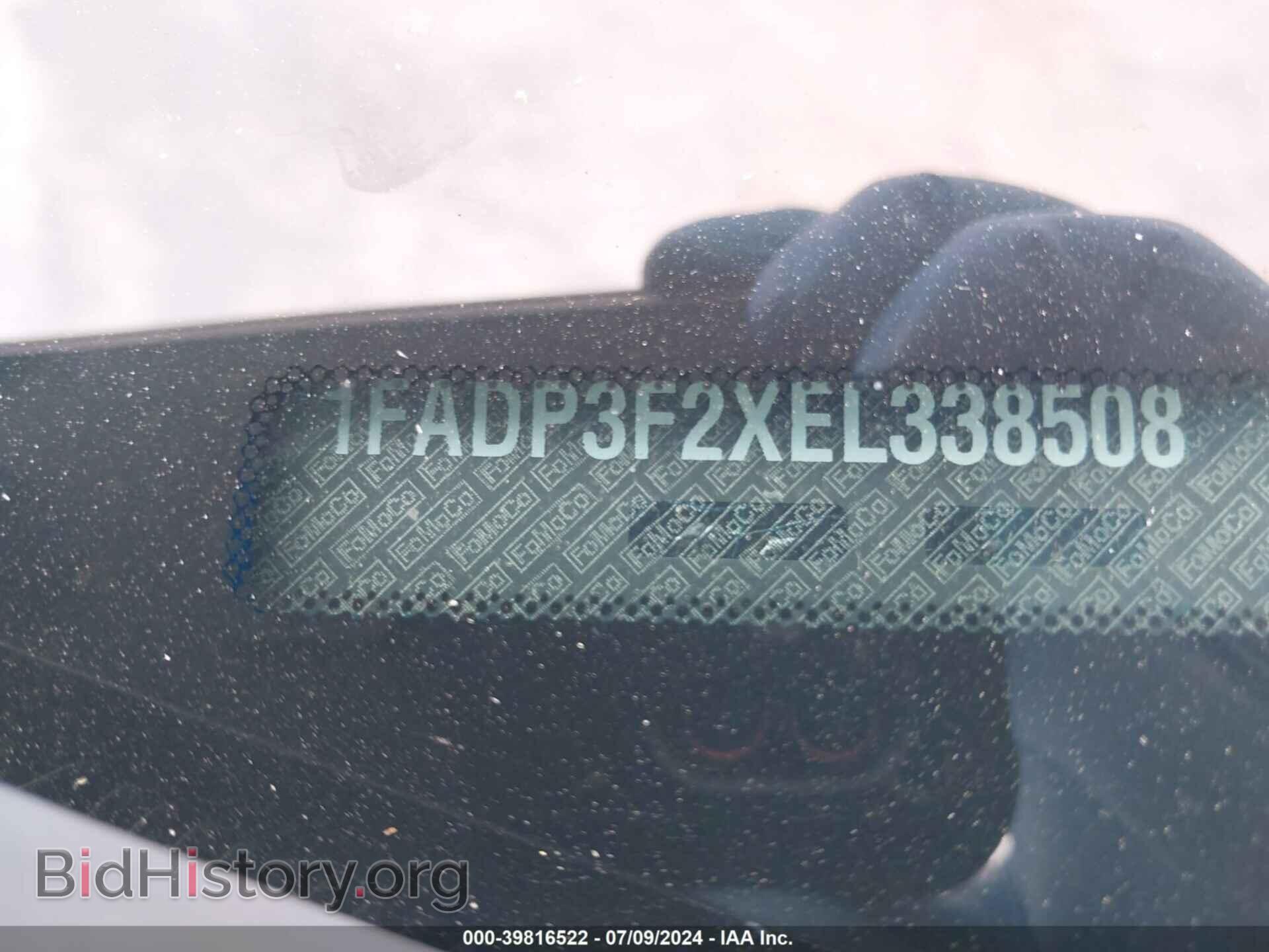 2014 FORD FOCUS - VIN: 1FADP3F2XEL338508 - Фото 9
