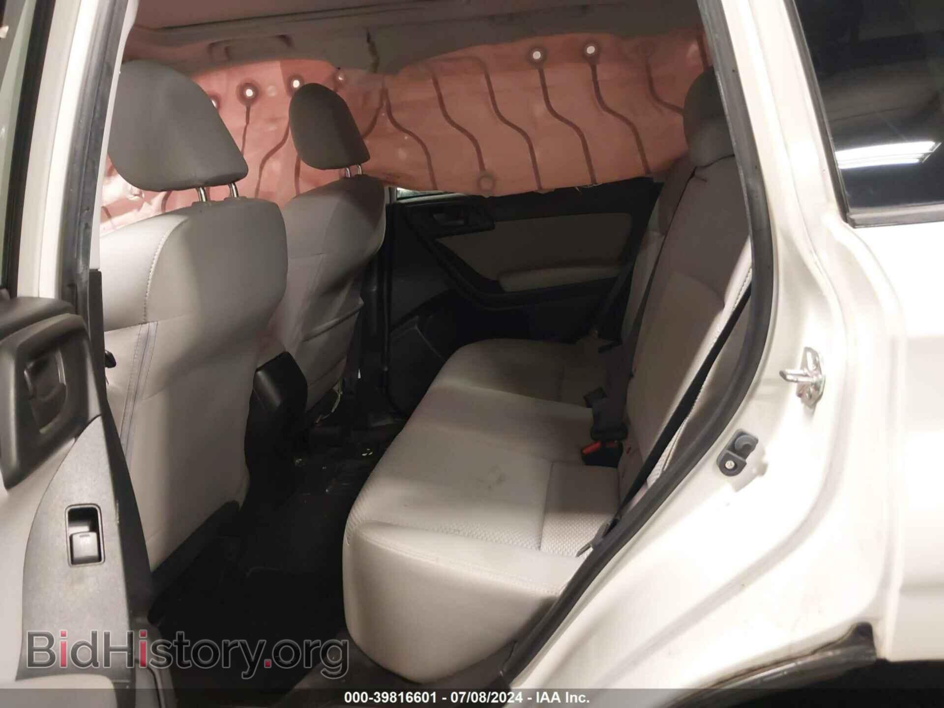2016 SUBARU FORESTER - VIN: JF2SJADC3GH543971 - Фото 8