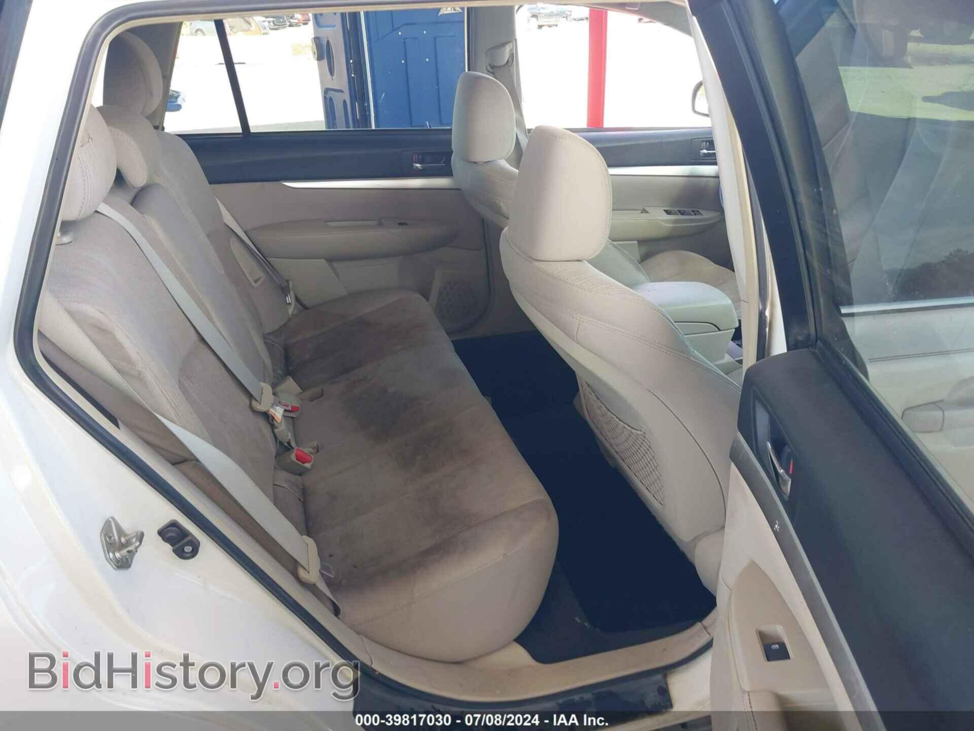 2013 SUBARU OUTBACK - VIN: 4S4BRCCC7D3278559 - Фото 8