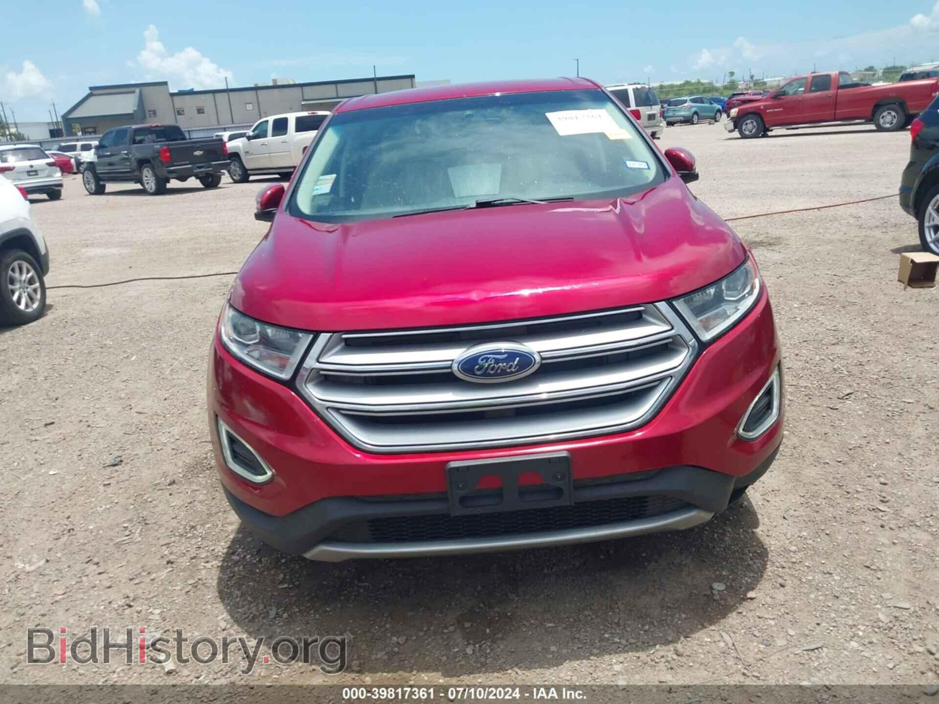 2015 FORD EDGE - VIN: 2FMTK3K93FBB27302 - Photo 6
