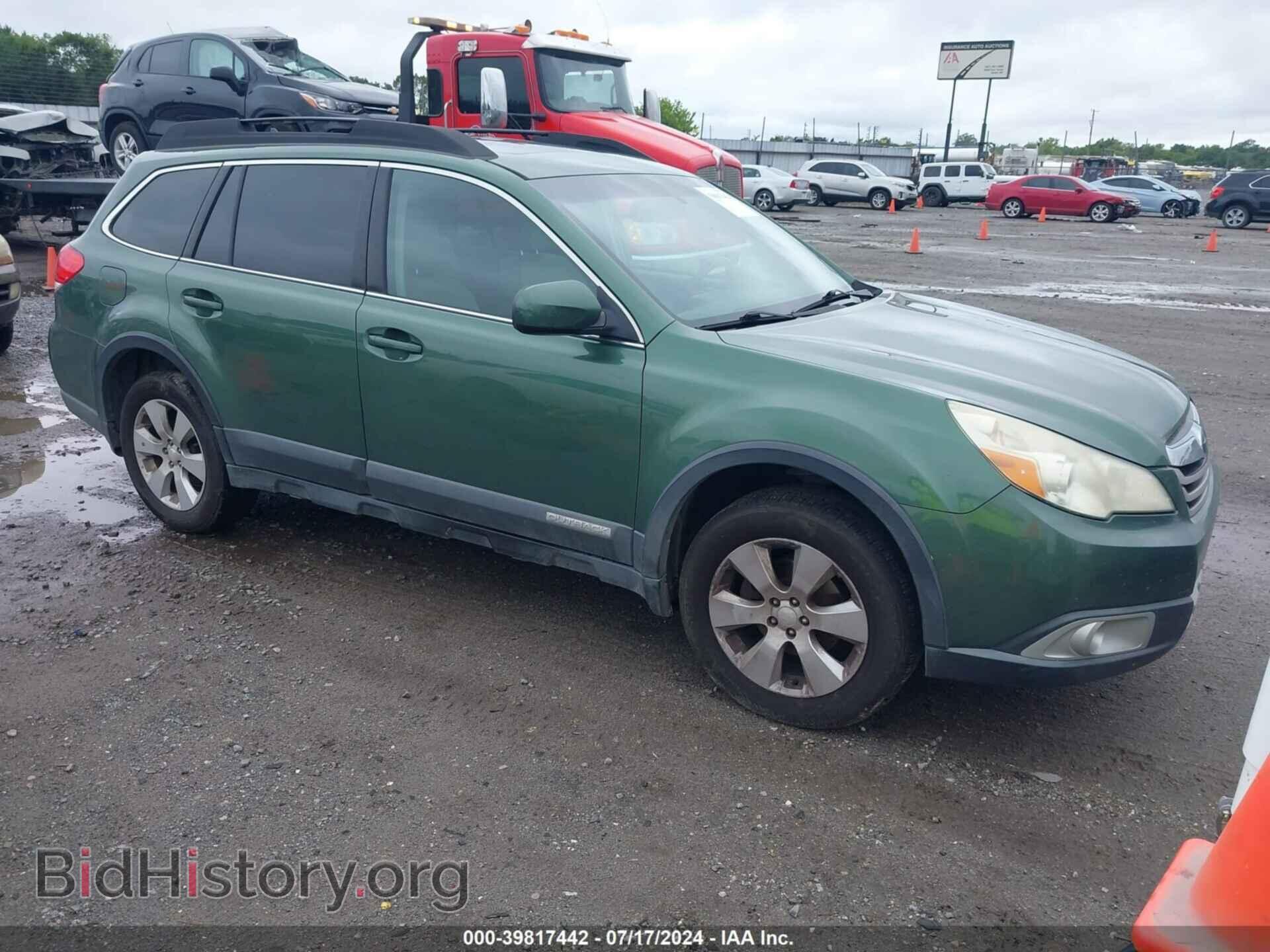 Фотография 4S4BRBKC9B3340021 - SUBARU OUTBACK 2011