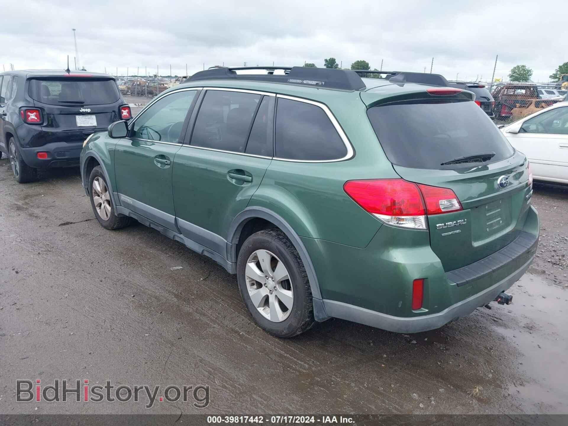 2011 SUBARU OUTBACK - VIN: 4S4BRBKC9B3340021 - Фото 3