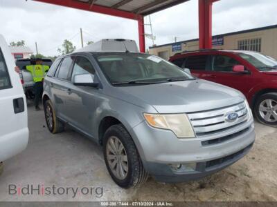 2007 Ford EDGE SEL, серебристый — VIN 2FMDK38C27BB03534, IAAI