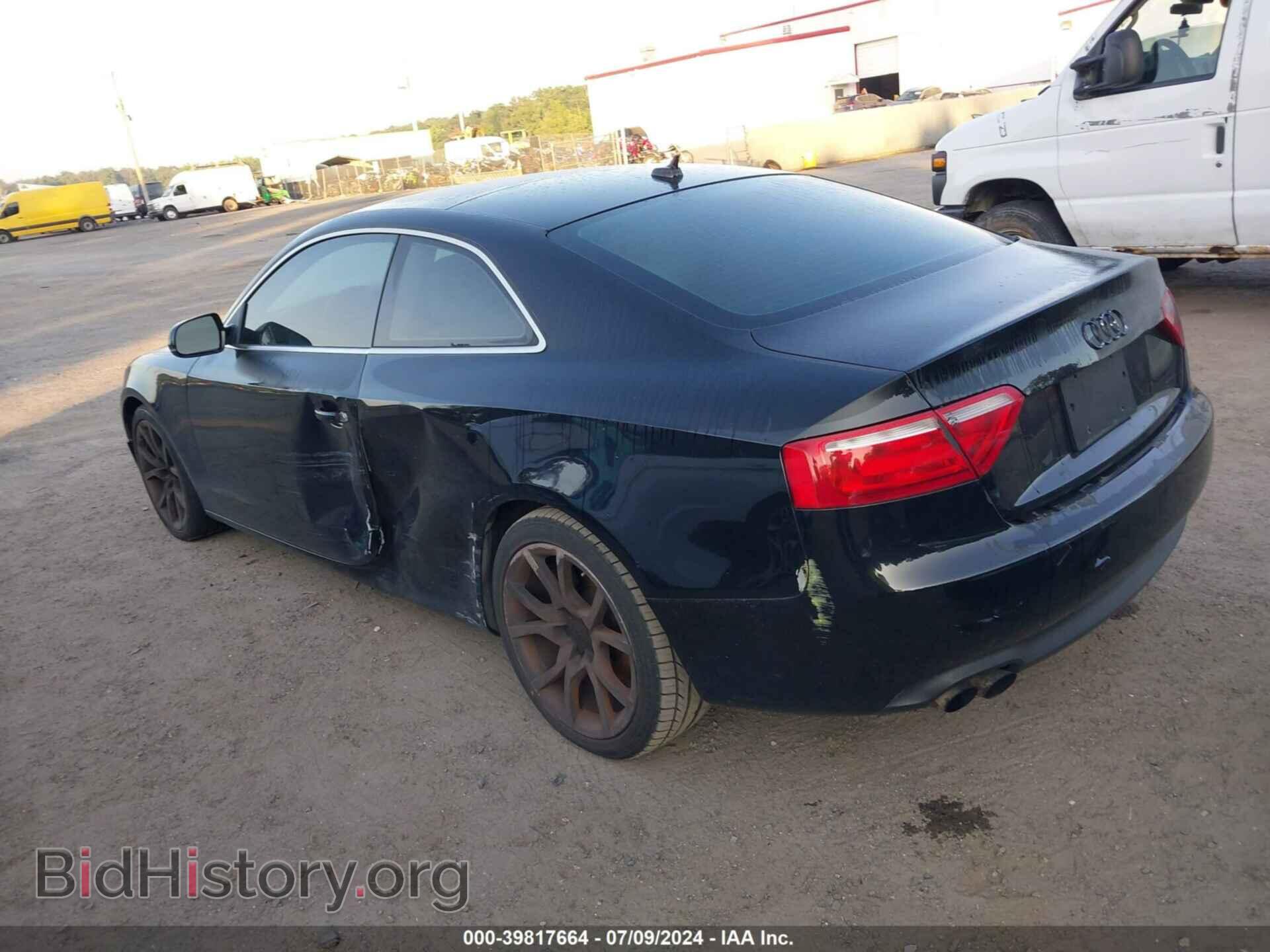 2012 AUDI A5 - VIN: WAUCFAFR8CA030284 - Фото 3
