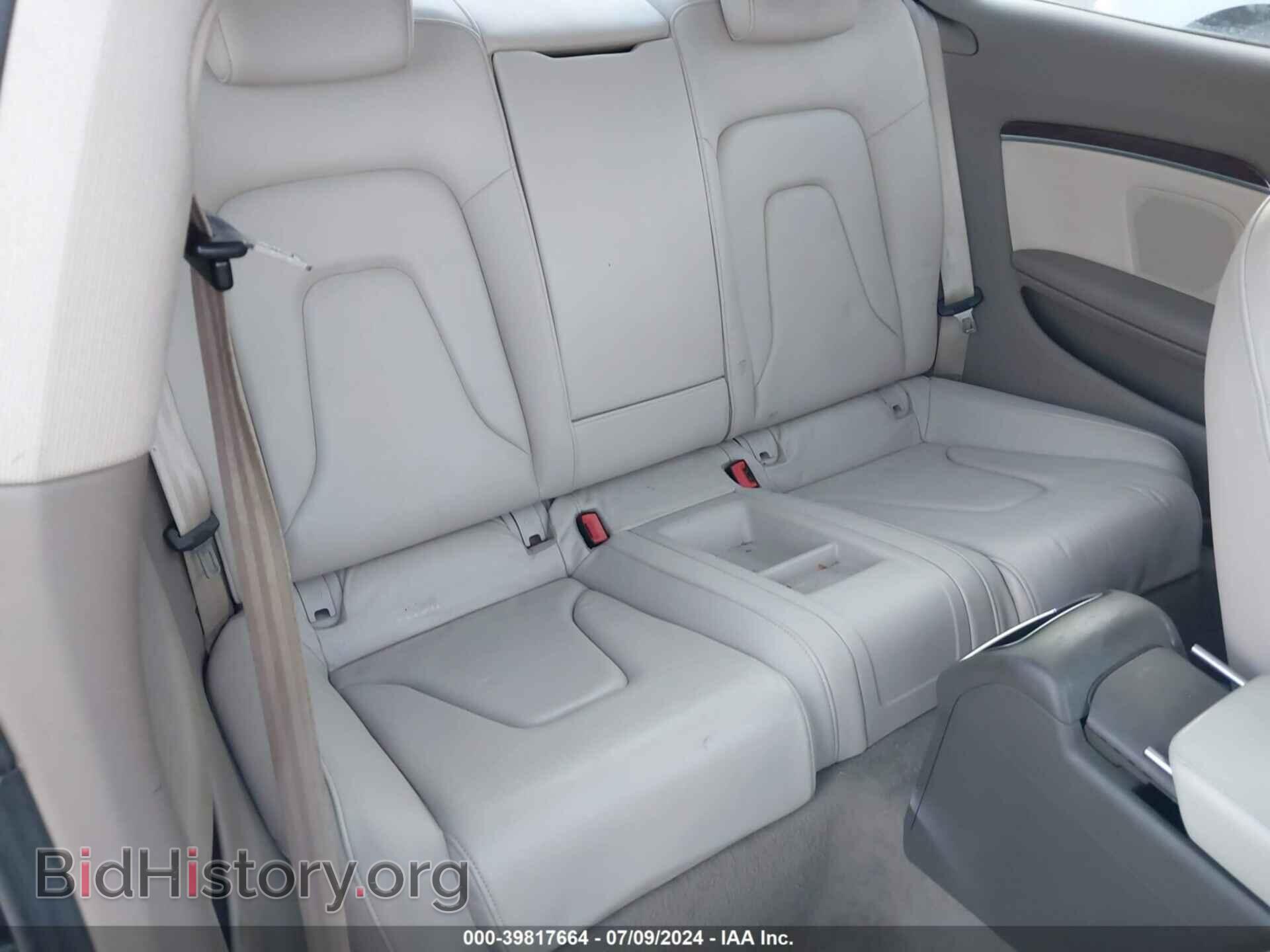 2012 AUDI A5 - VIN: WAUCFAFR8CA030284 - Фото 8