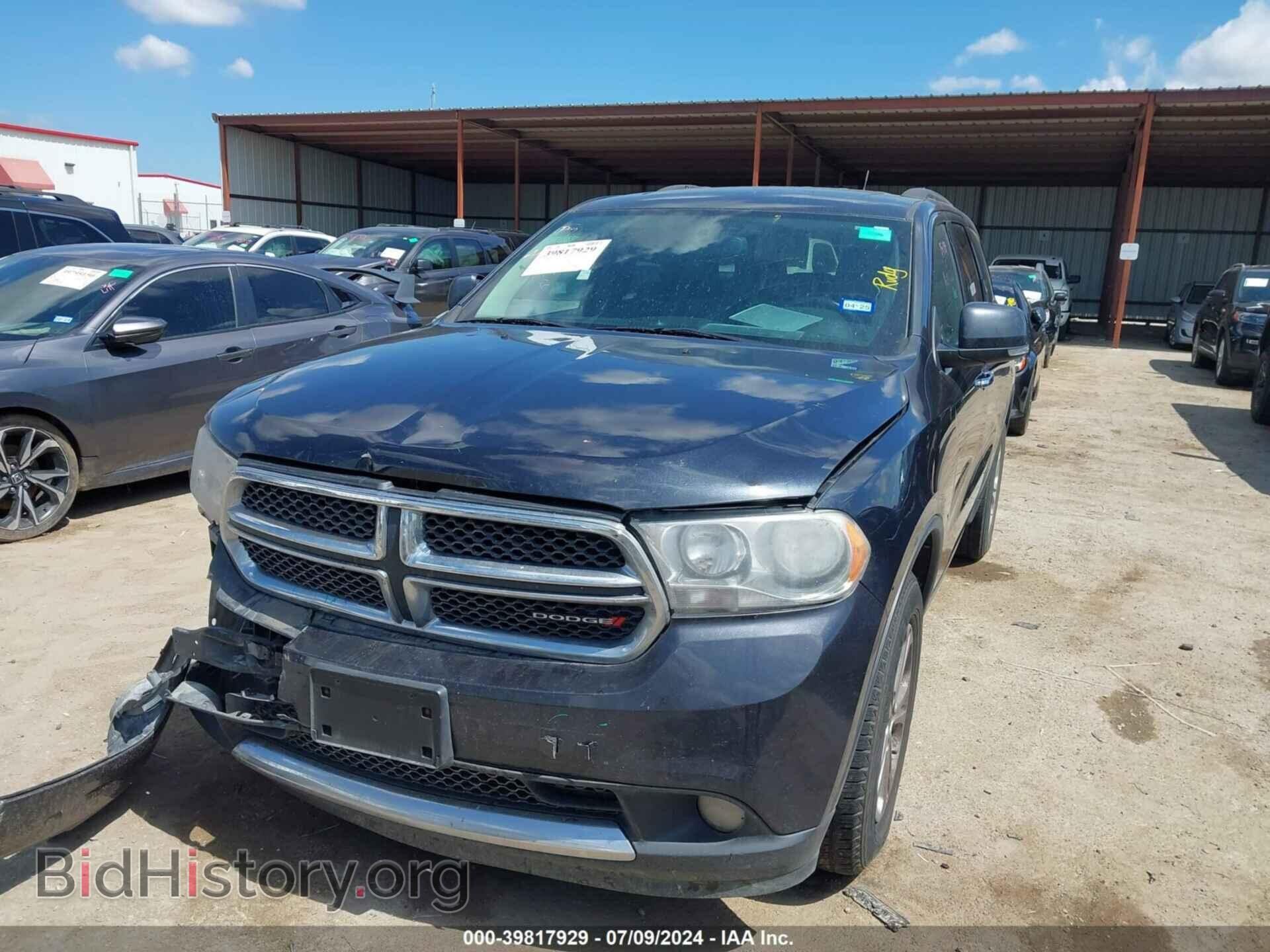 2013 DODGE DURANGO - VIN: 1C4RDJDG0DC675649 - Фото 2