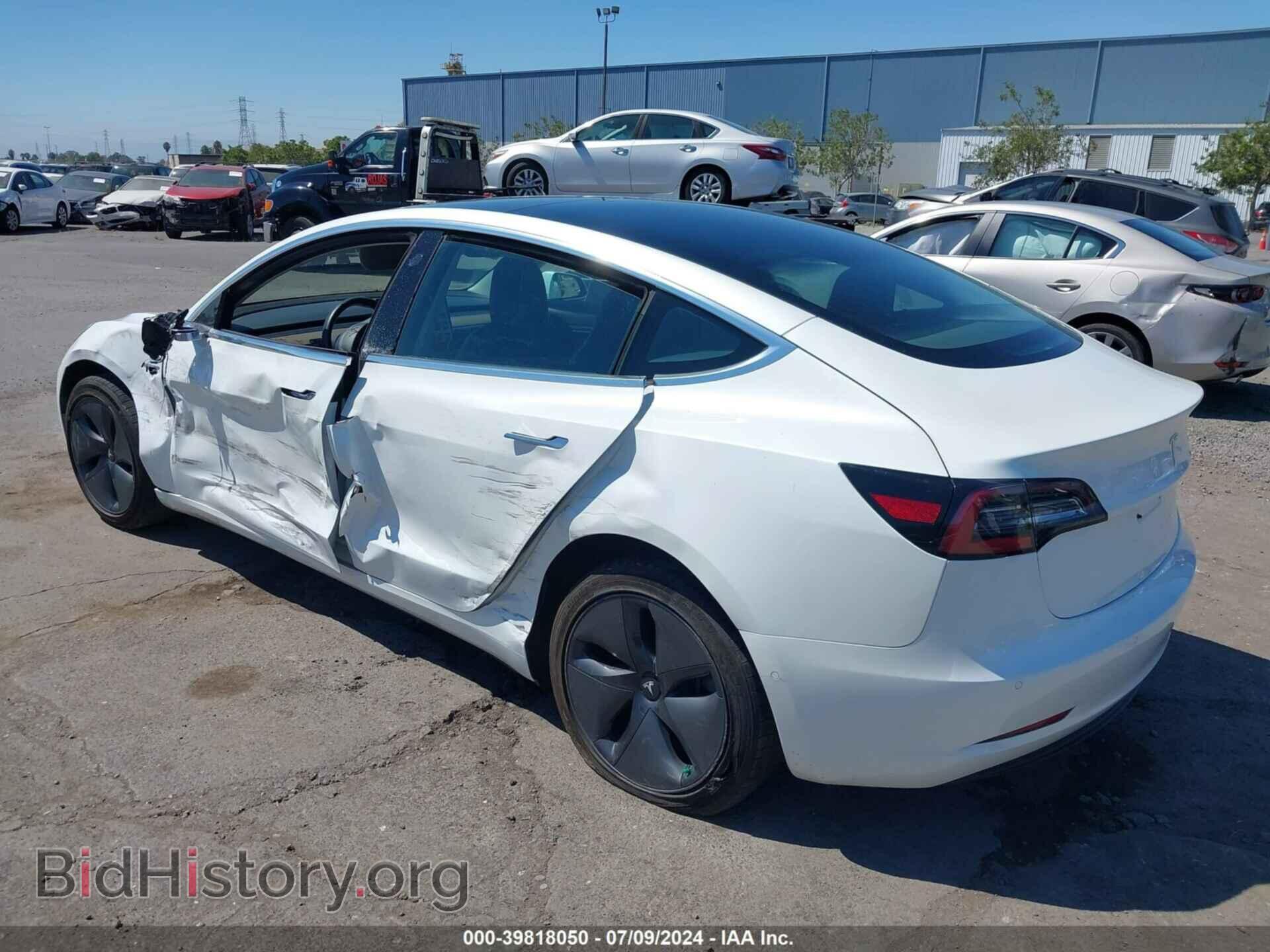 2019 TESLA MODEL 3 - VIN: 5YJ3E1EA5KF485004 - Фото 3