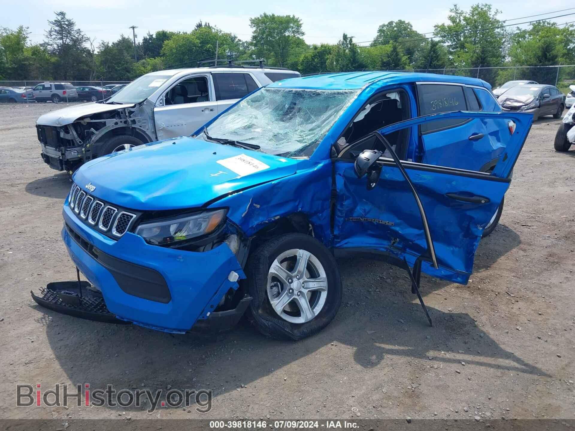 2023 JEEP COMPASS - VIN: 3C4NJDAN9PT529142 - Фото 2