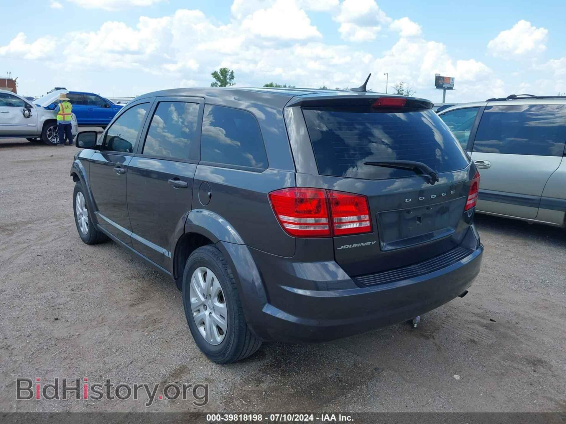 2015 DODGE JOURNEY - VIN: 3C4PDCABXFT537815 - Фото 3