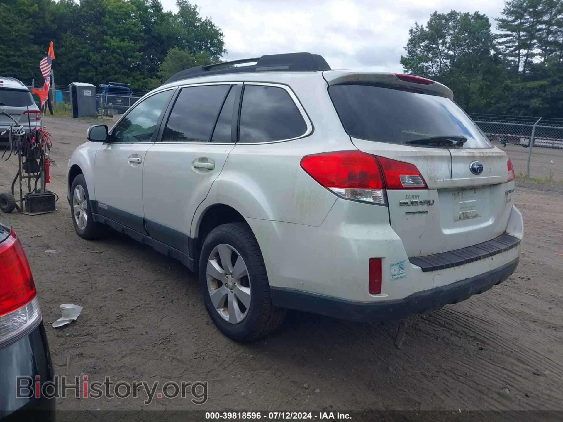 2012 SUBARU OUTBACK - VIN: 4S4BRBCC0C3237201 - Photo 3