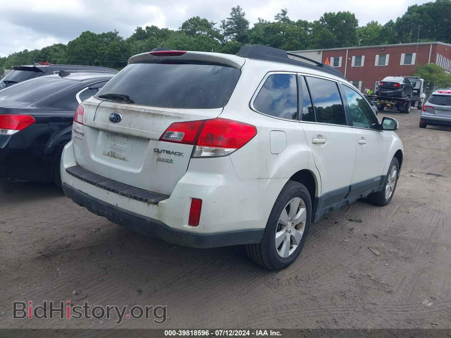 2012 SUBARU OUTBACK - VIN: 4S4BRBCC0C3237201 - Photo 4