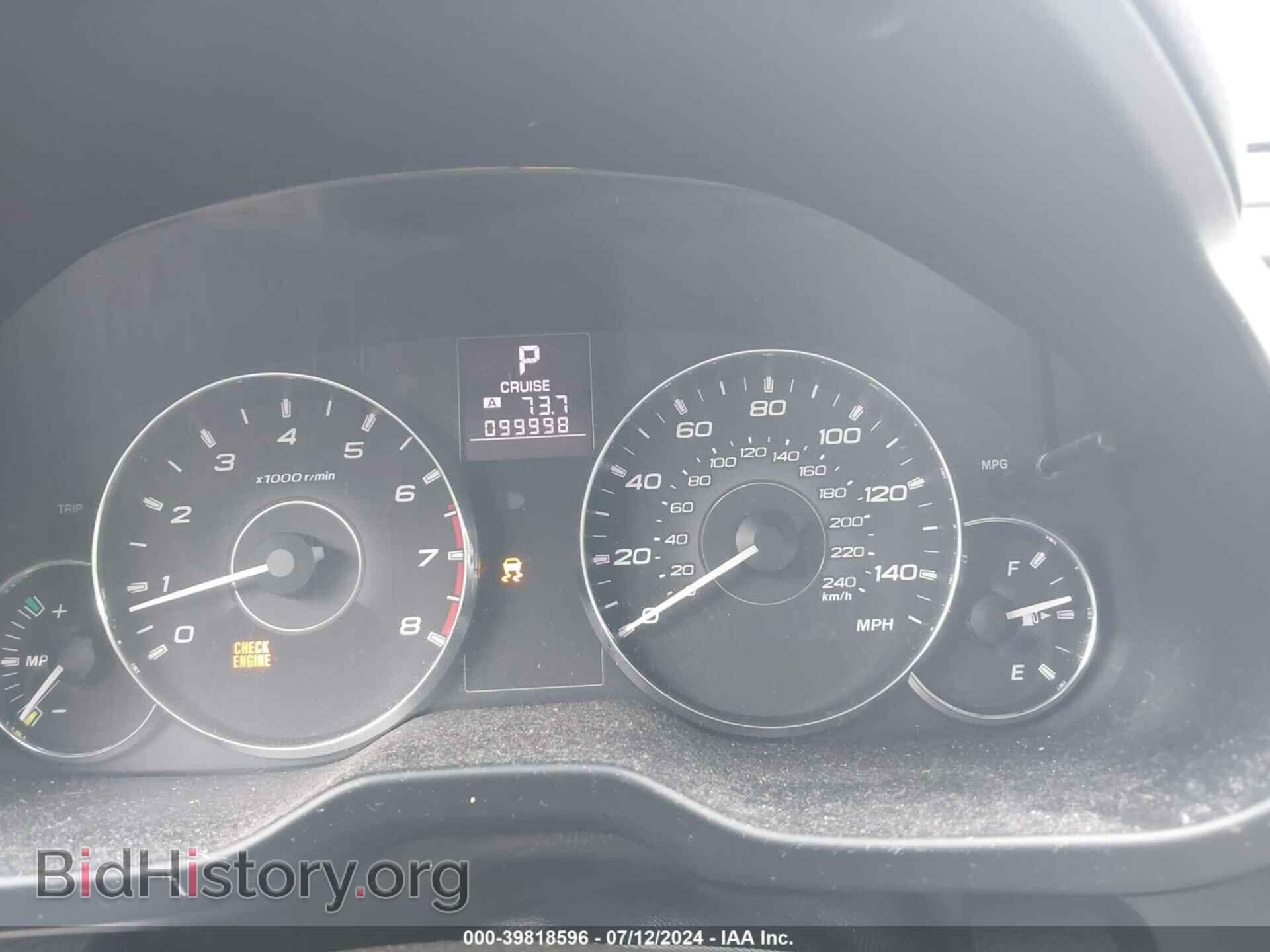 2012 SUBARU OUTBACK - VIN: 4S4BRBCC0C3237201 - Photo 7