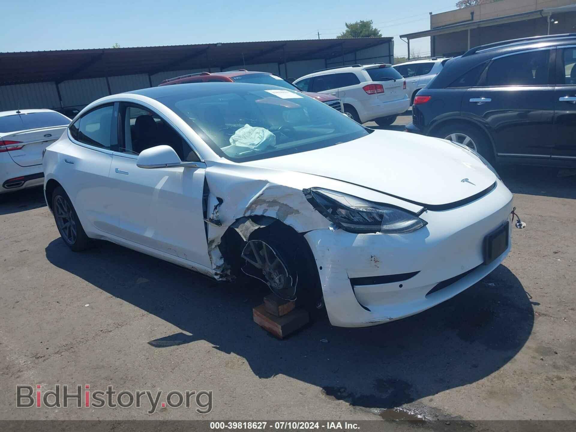 Photo 5YJ3E1EB5KF452948 - TESLA MODEL 3 2019