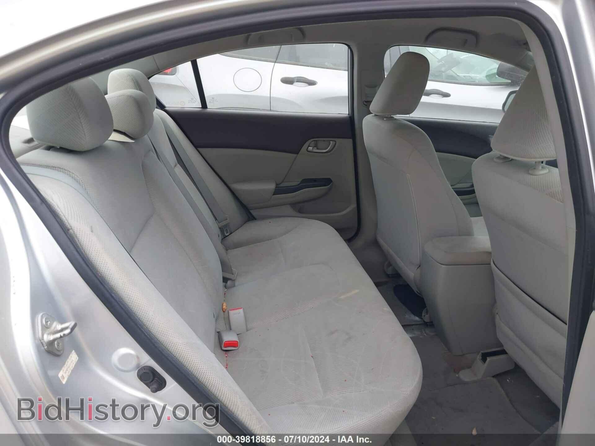 2012 HONDA CIVIC - VIN: 19XFB2F52CE320855 - Фото 8