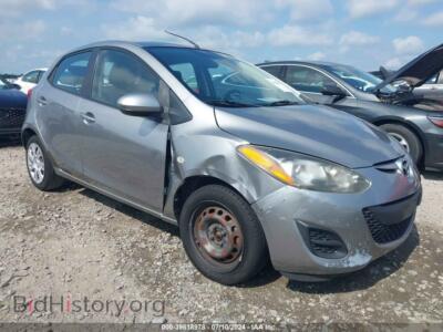 2012 Mazda MAZDA2 Sport, gray — VIN JM1DE1KY7C0148372, IAAI