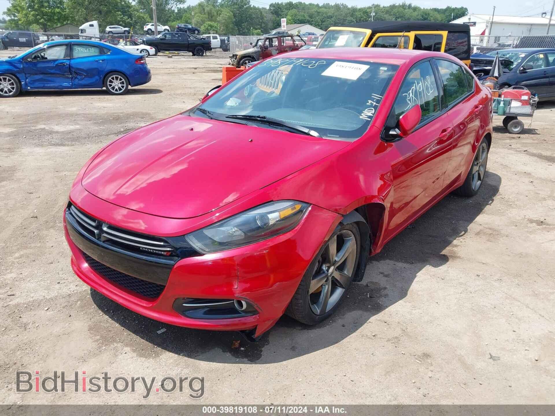 2015 DODGE DART - VIN: 1C3CDFEB5FD267557 - Фото 2