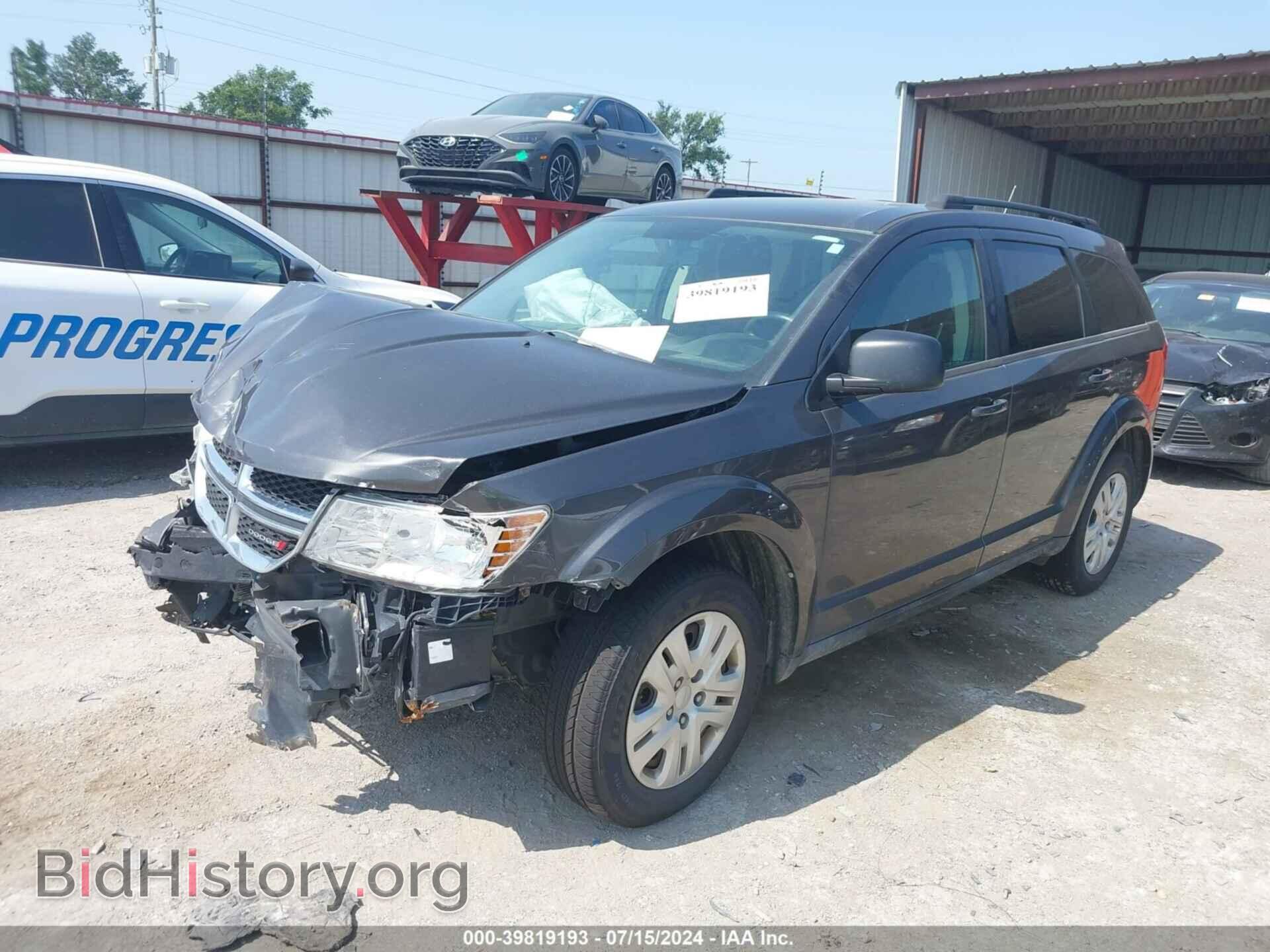2016 DODGE JOURNEY - VIN: 3C4PDCAB6GT107930 - Фото 2
