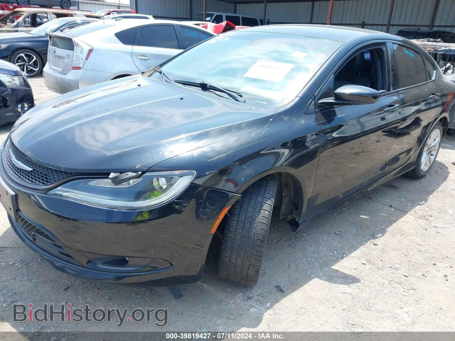 2015 CHRYSLER 200 - VIN: 1C3CCCBBXFN530139 - Фото 2