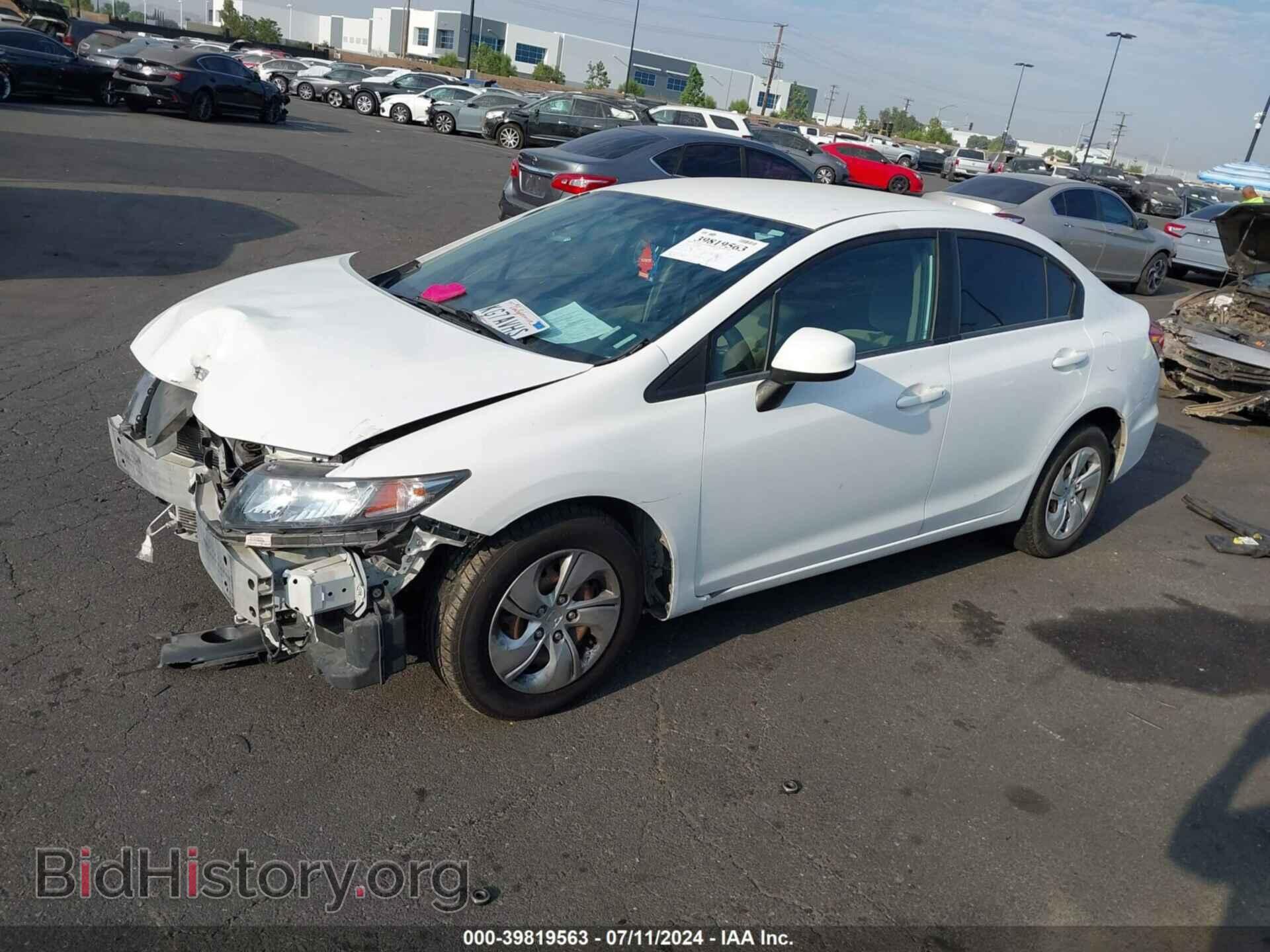 2013 HONDA CIVIC - VIN: 19XFB2F57DE274246 - Фото 2