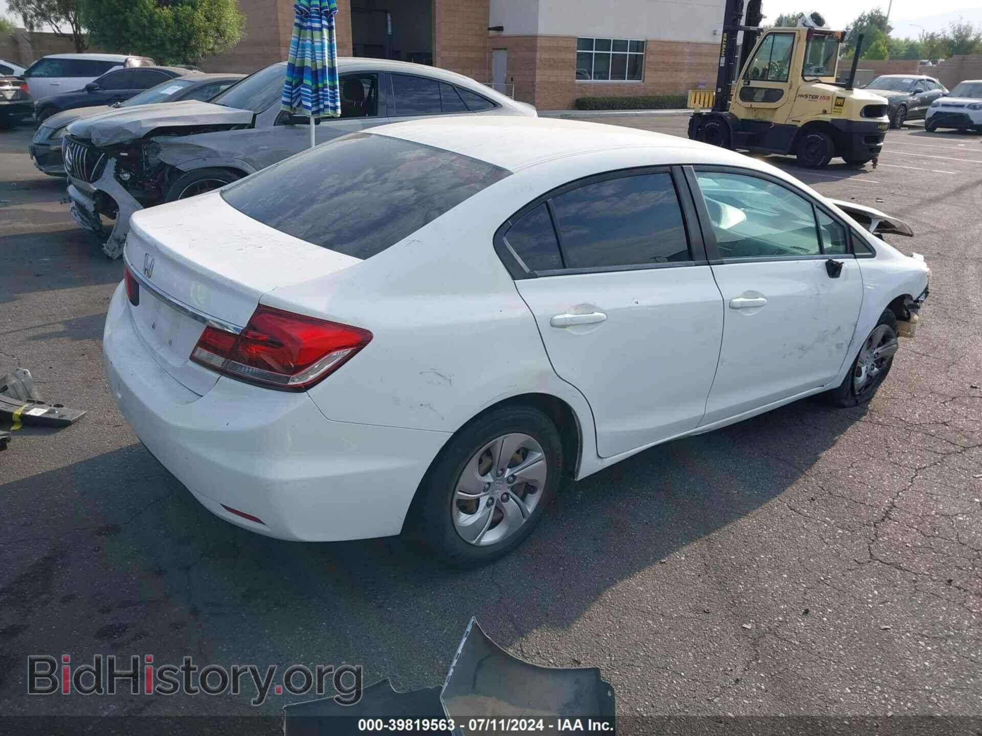 2013 HONDA CIVIC - VIN: 19XFB2F57DE274246 - Фото 4