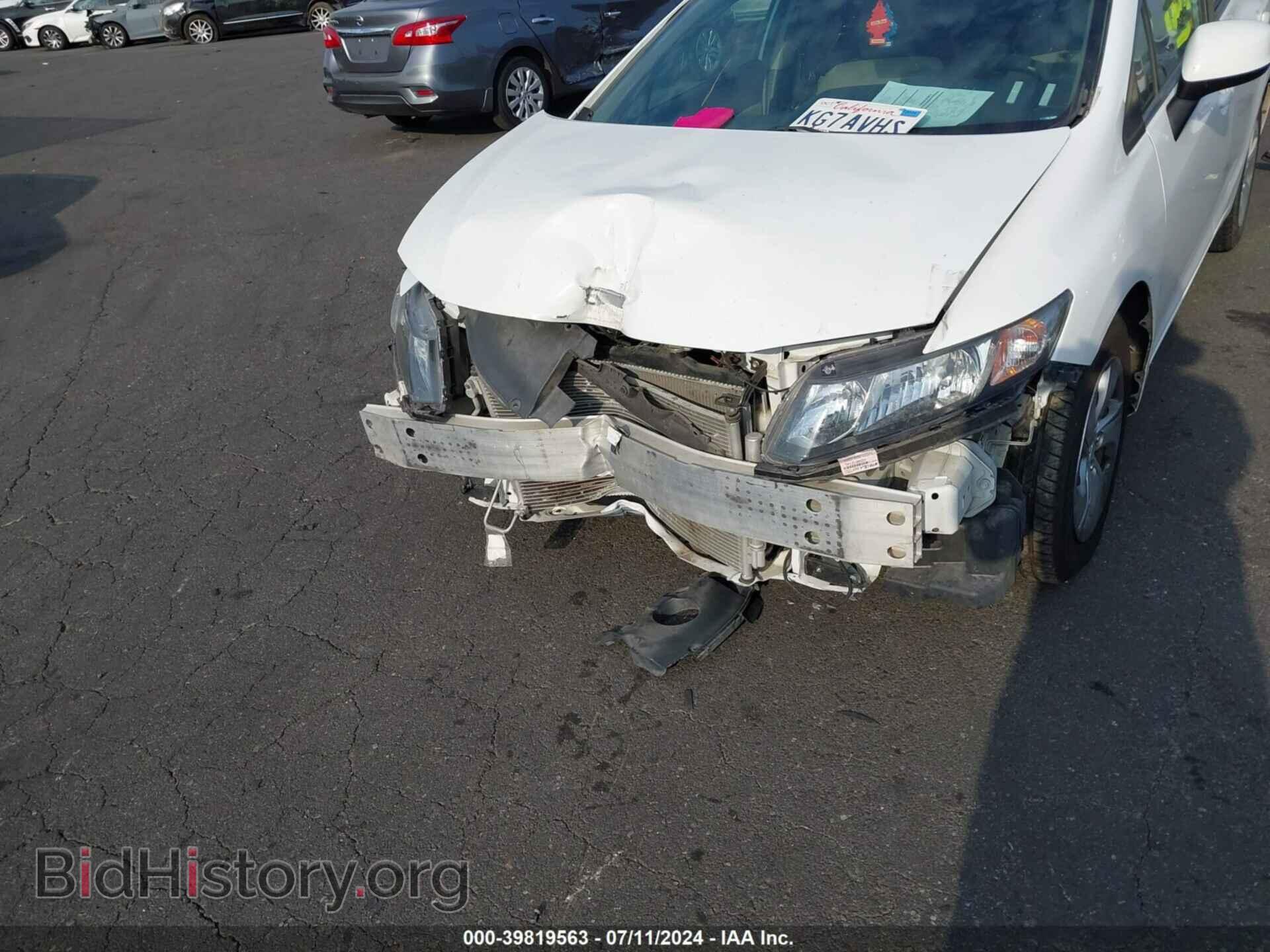 2013 HONDA CIVIC - VIN: 19XFB2F57DE274246 - Фото 6