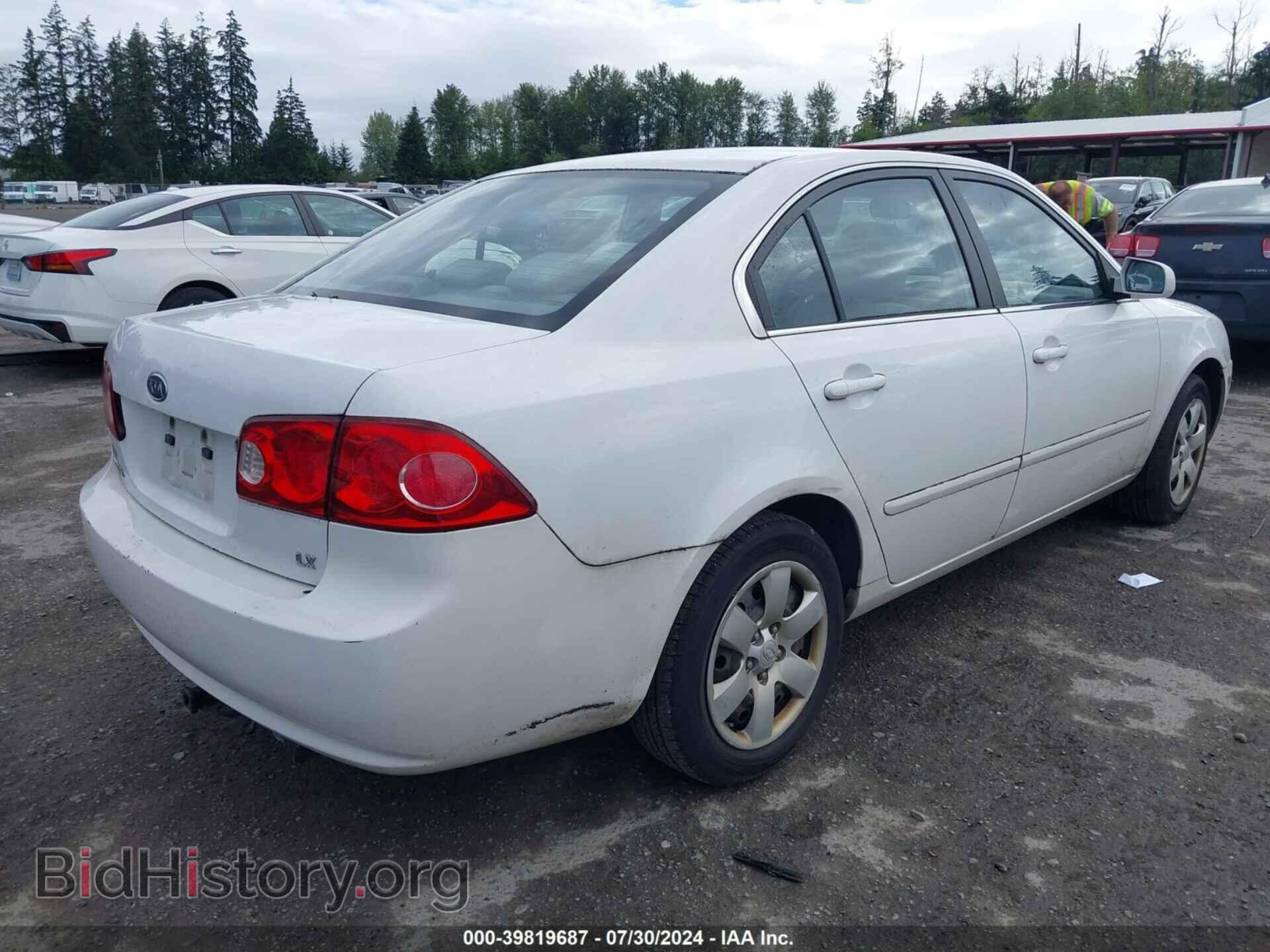 2007 KIA OPTIMA - VIN: KNAGE123775115914 - Фото 4