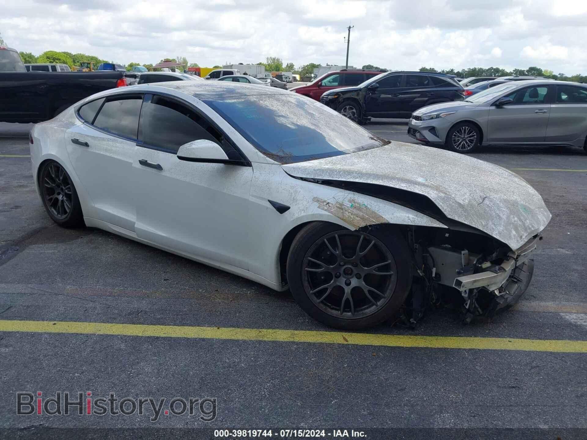 Photo 5YJSA1E57MF440949 - TESLA MODEL S 2021