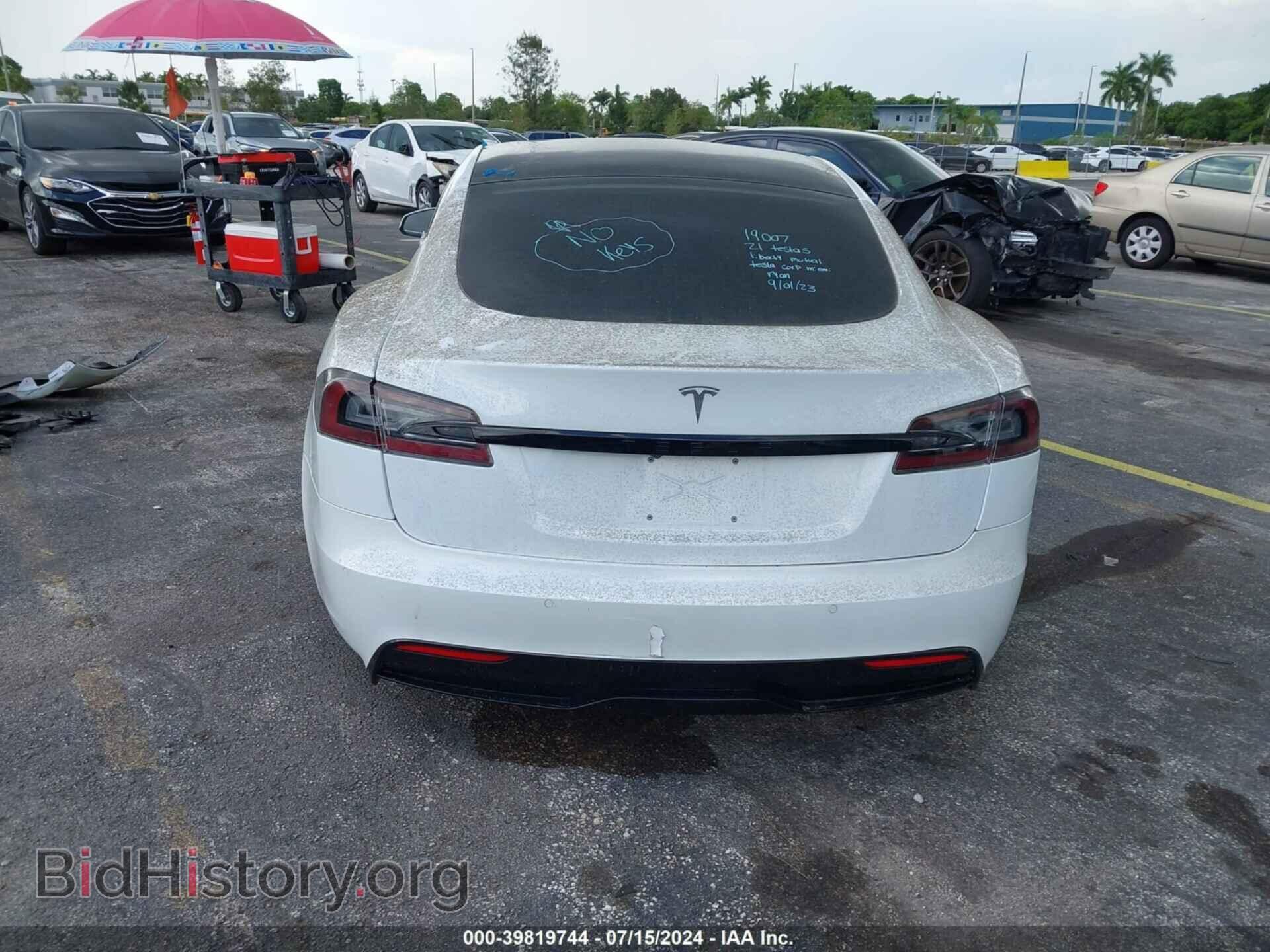 2021 TESLA MODEL S - VIN: 5YJSA1E57MF440949 - Фото 21