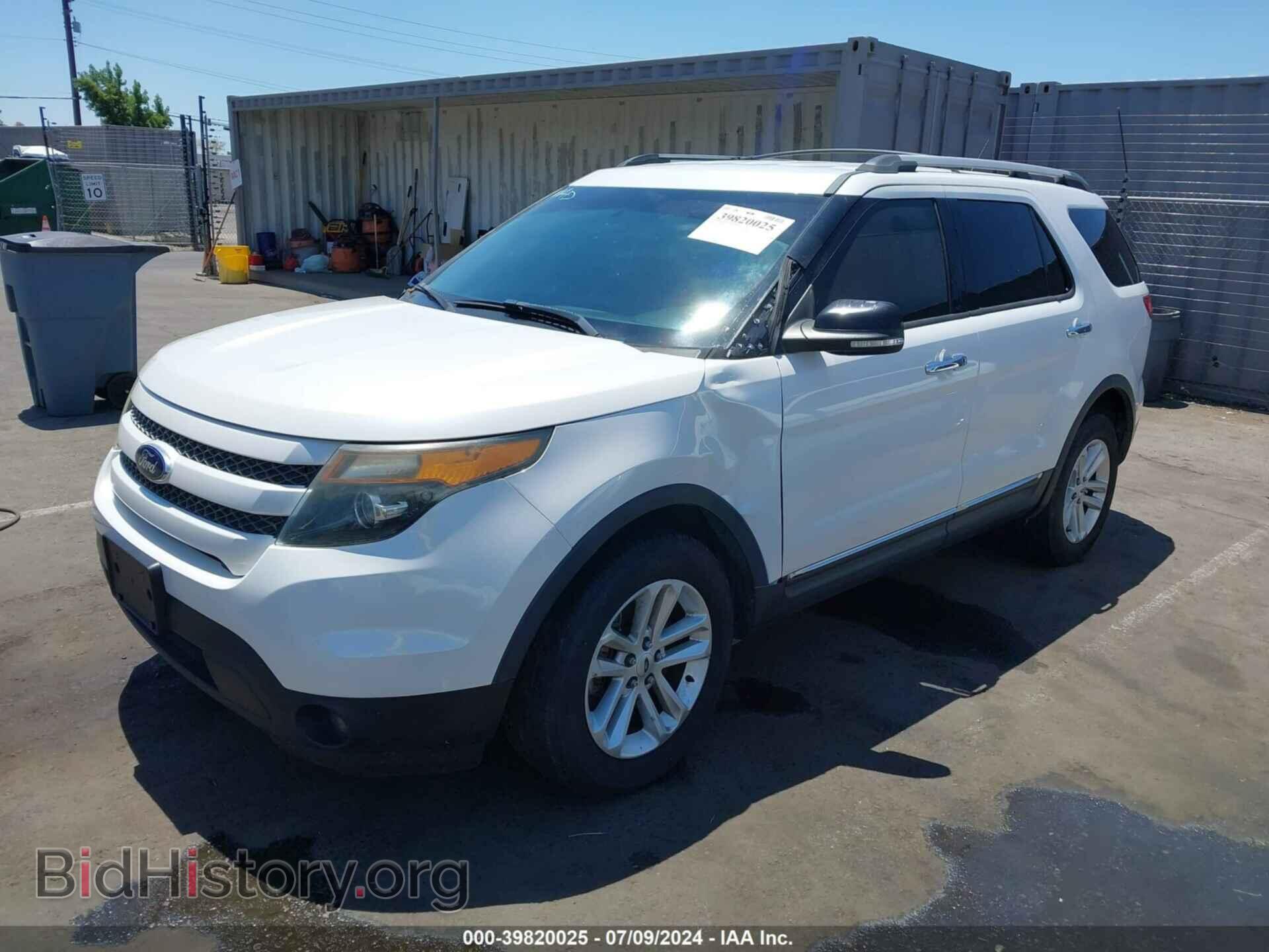 2014 FORD EXPLORER - VIN: 1FM5K8D84EGB25009 - Фото 2