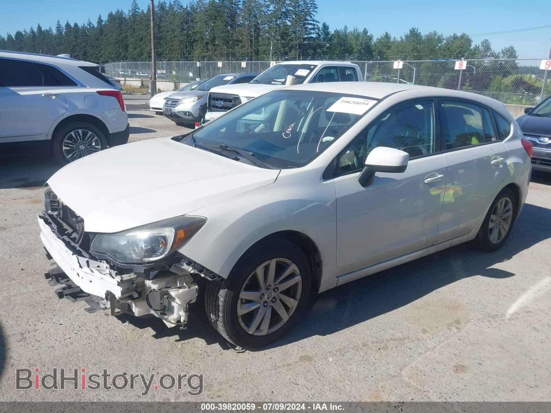 2015 SUBARU IMPREZA - VIN: JF1GPAC64F8287570 - Фото 2