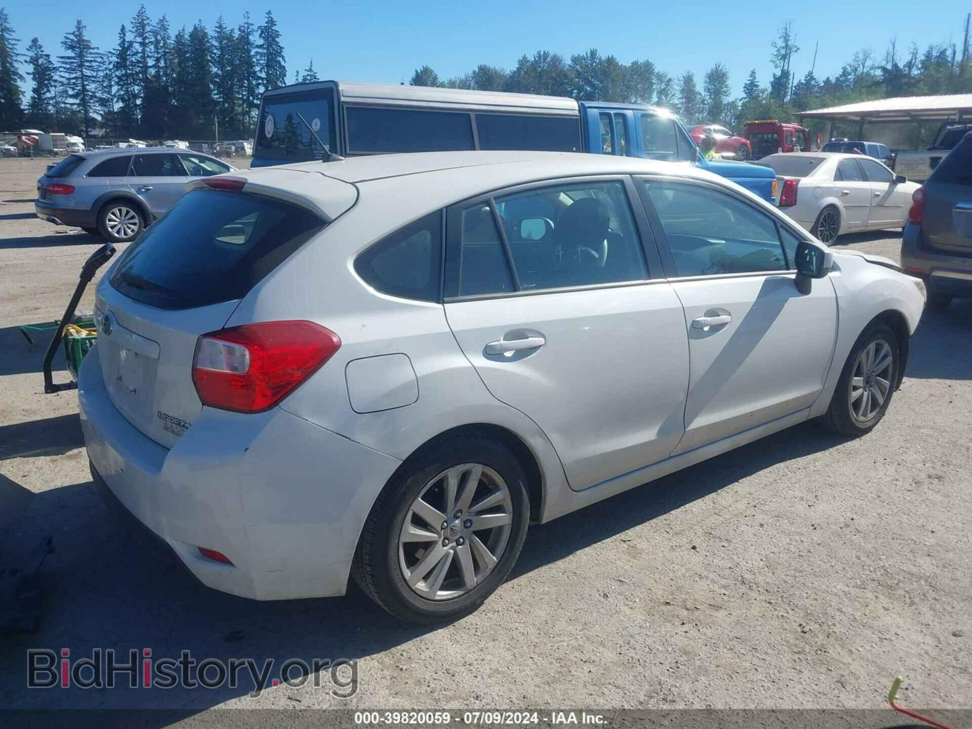 2015 SUBARU IMPREZA - VIN: JF1GPAC64F8287570 - Фото 4