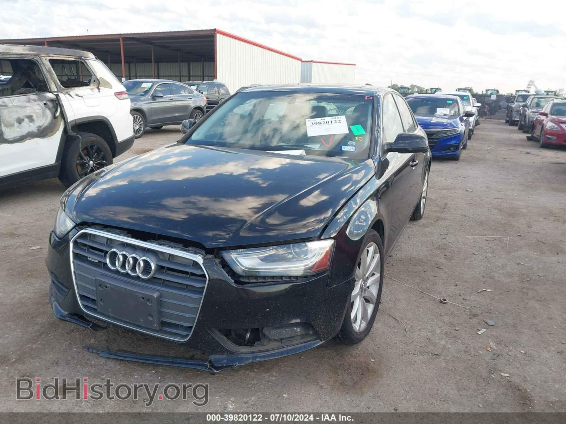 2013 AUDI A4 - VIN: WAUEFAFL8DN026072 - Фото 2
