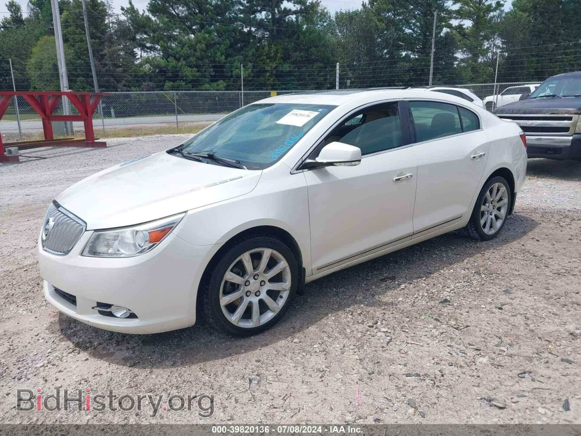 2012 BUICK LACROSSE - VIN: 1G4GJ5E38CF309479 - Фото 2